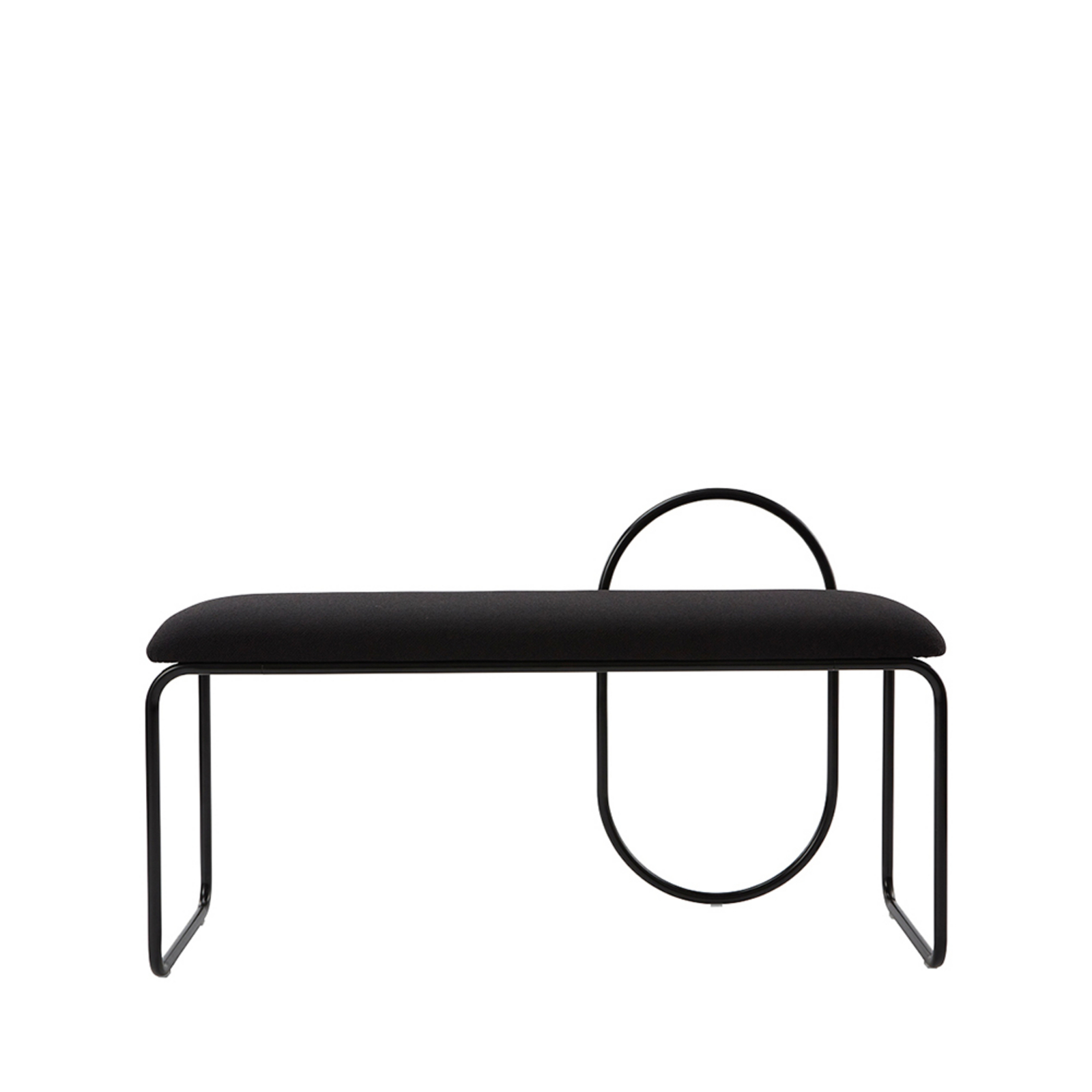 Angui Bench Antracit Bouclé - AYTM