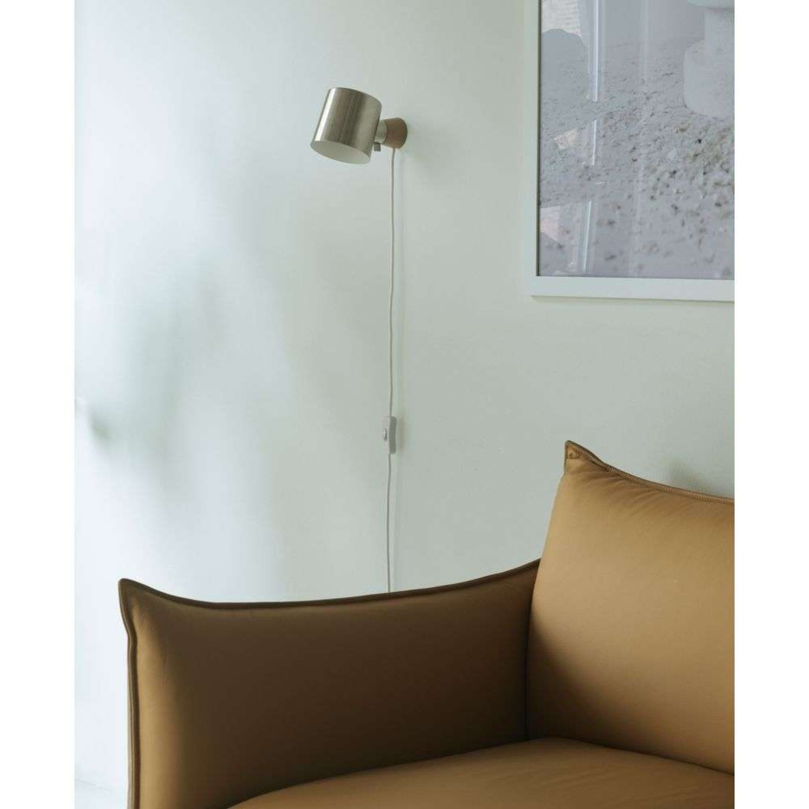 Rise Aplique de Pared Stainless Steel - Normann Copenhagen