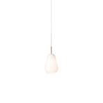 Anoli 1 Lustră Pendul Small Nordic Gold/Opal White - Nuura