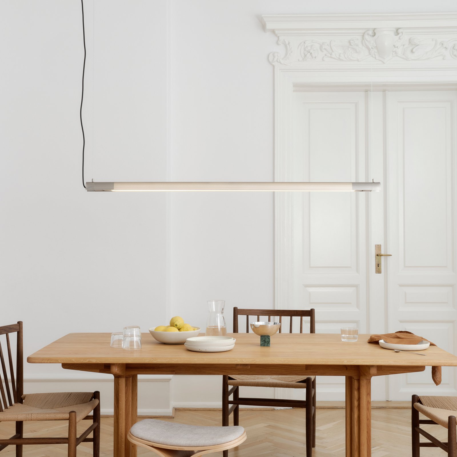 Suspension Radent, acier, longueur 138 cm, G13 - GEJST