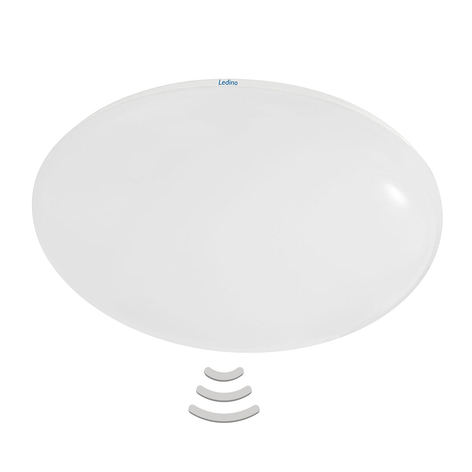 Deckenlampe Altona, Sensor, Ø38,5cm 1.950lm 3.000K