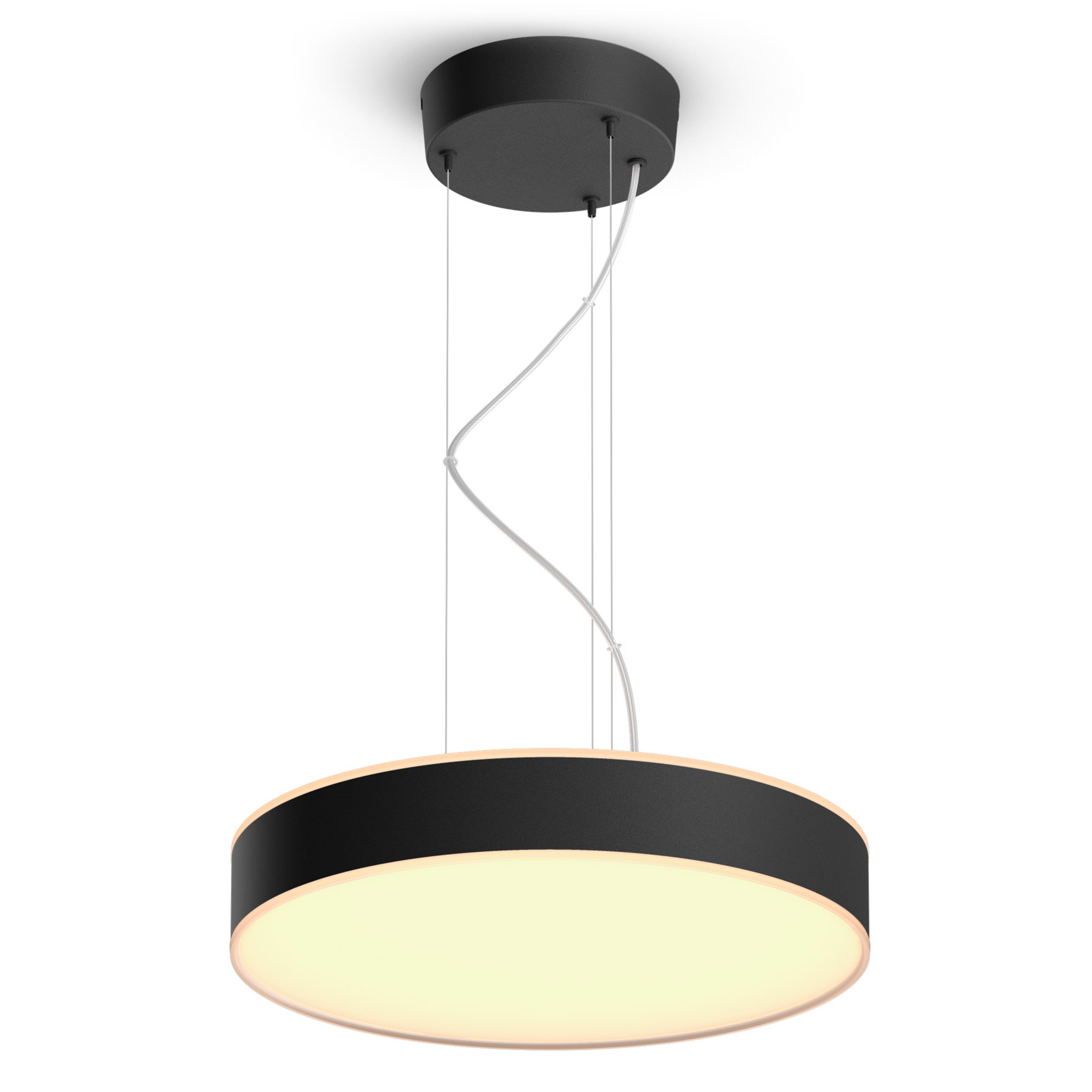 Hue Enrave Suspension White Amb. Black - Philips Hue