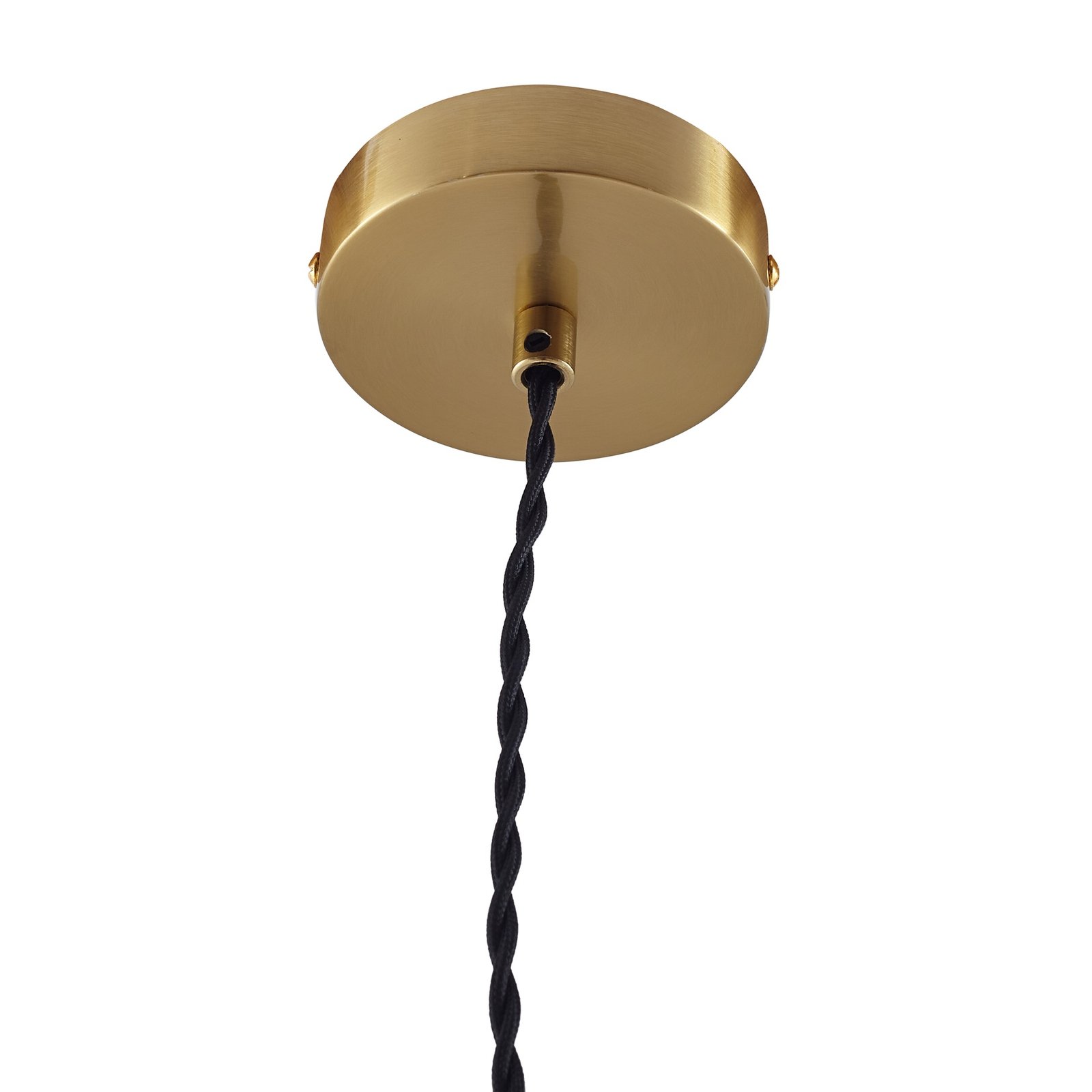 Nolane Hanglamp Wit/Geel Koper - Lindby