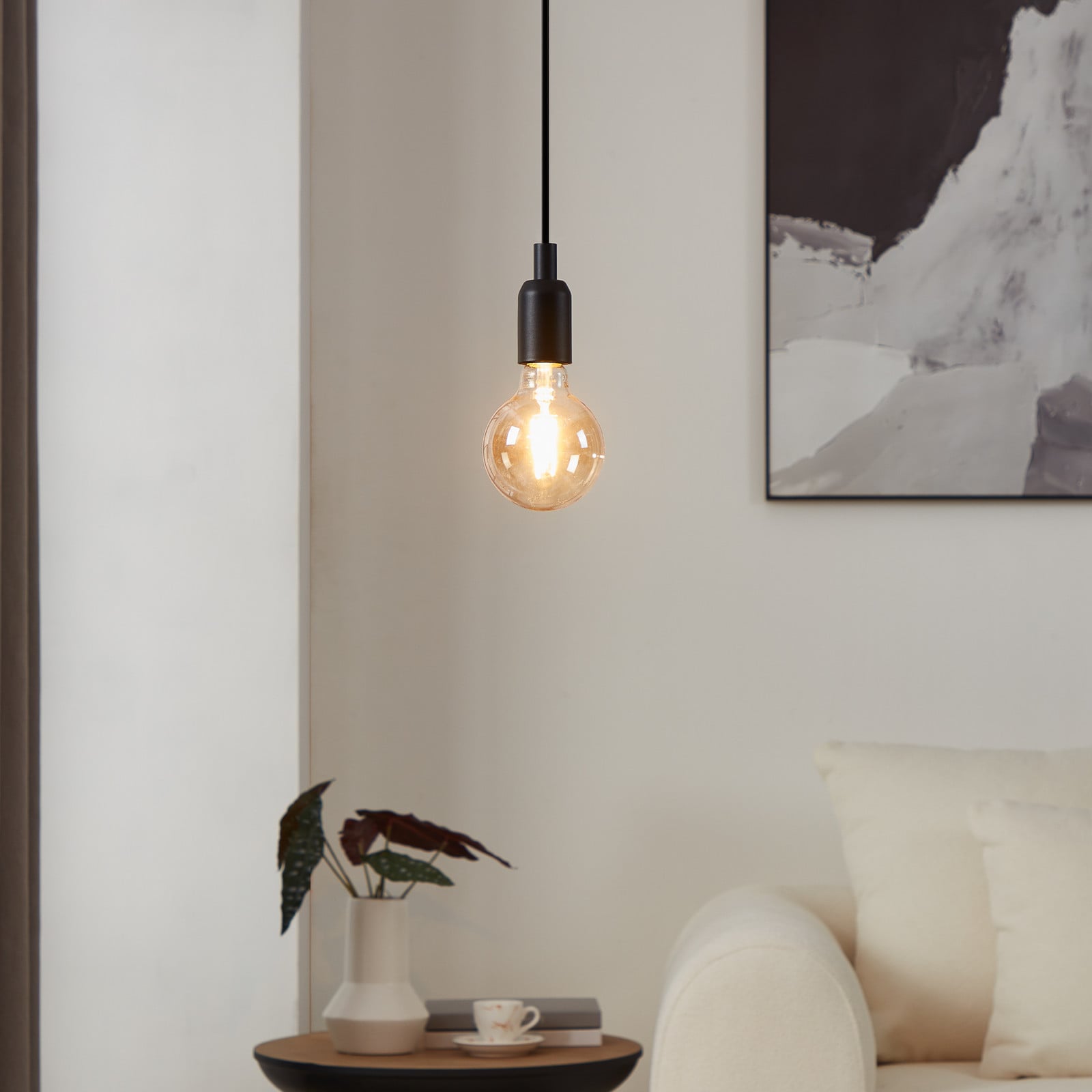 EGLO connect-z E27 G95 glob 55W 500 lumen 2200K - arămiu