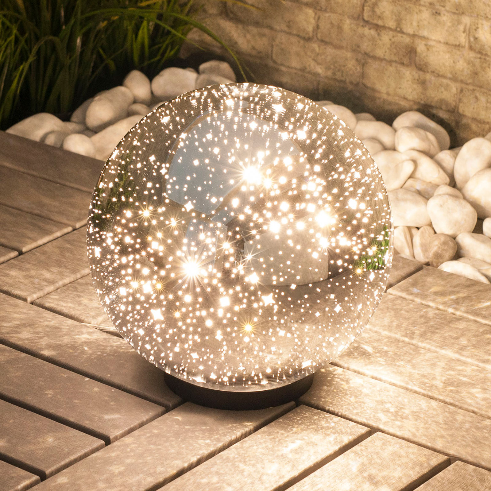 Lindby Kamui LED deco lámpa, Ø25 cm