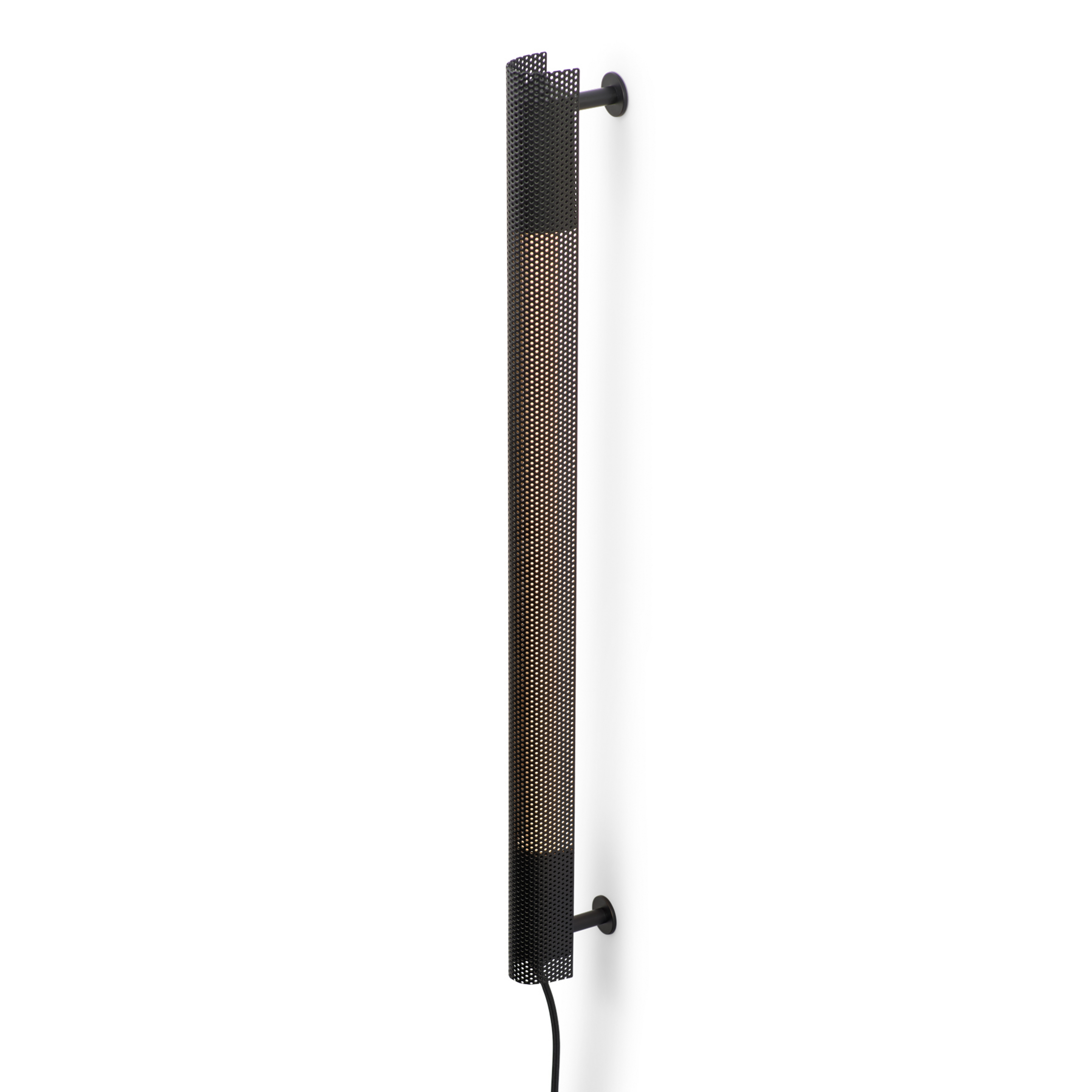 Radent fali világítás, fekete, dugasz, H 70 cm, G13 - GEJST