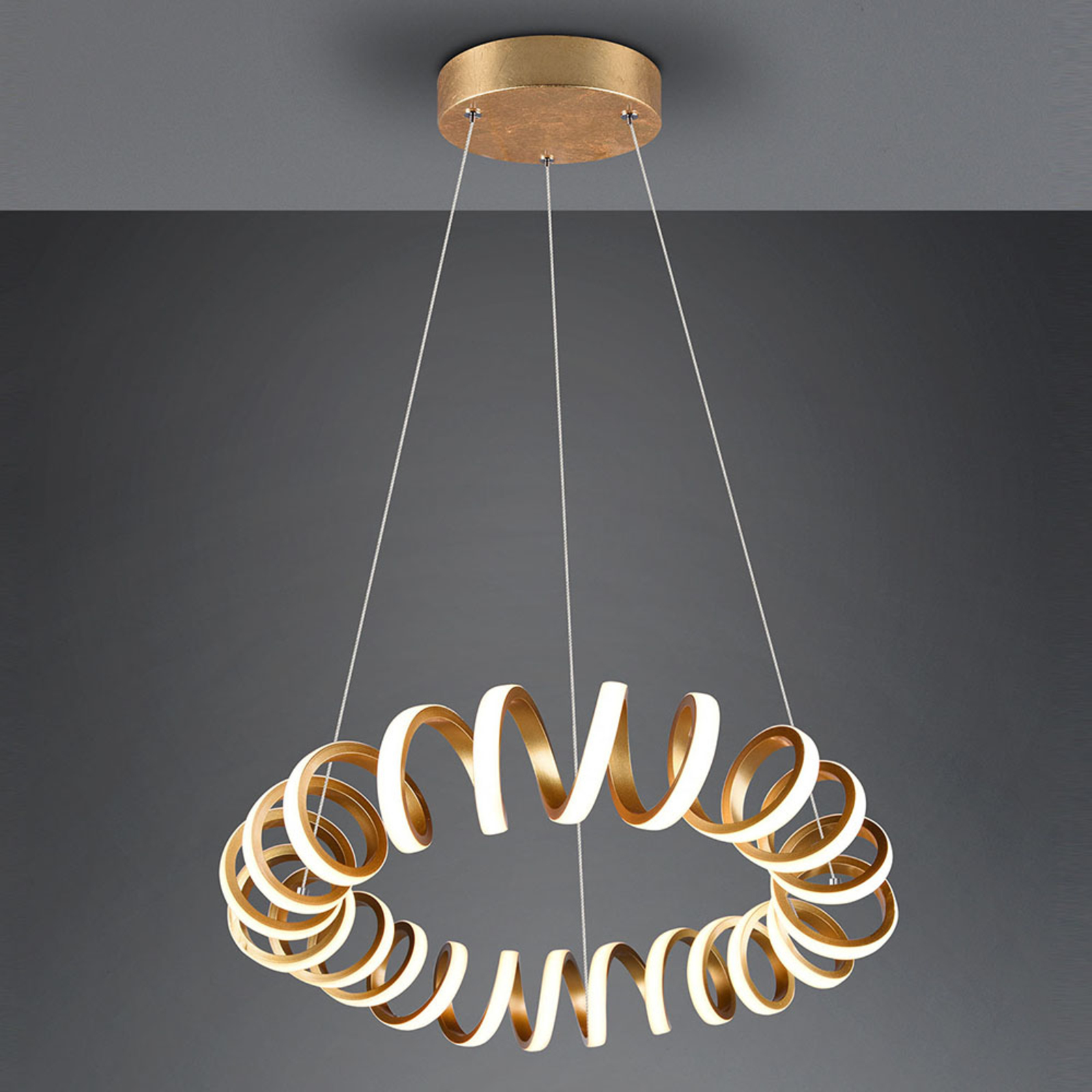 Curl LED pendant light, Switchdim function