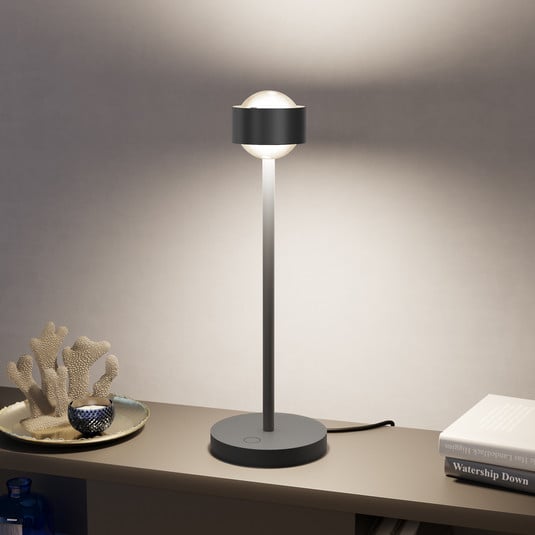 Puk! 80 Eye Table LED, Linsen matt, schwarz matt