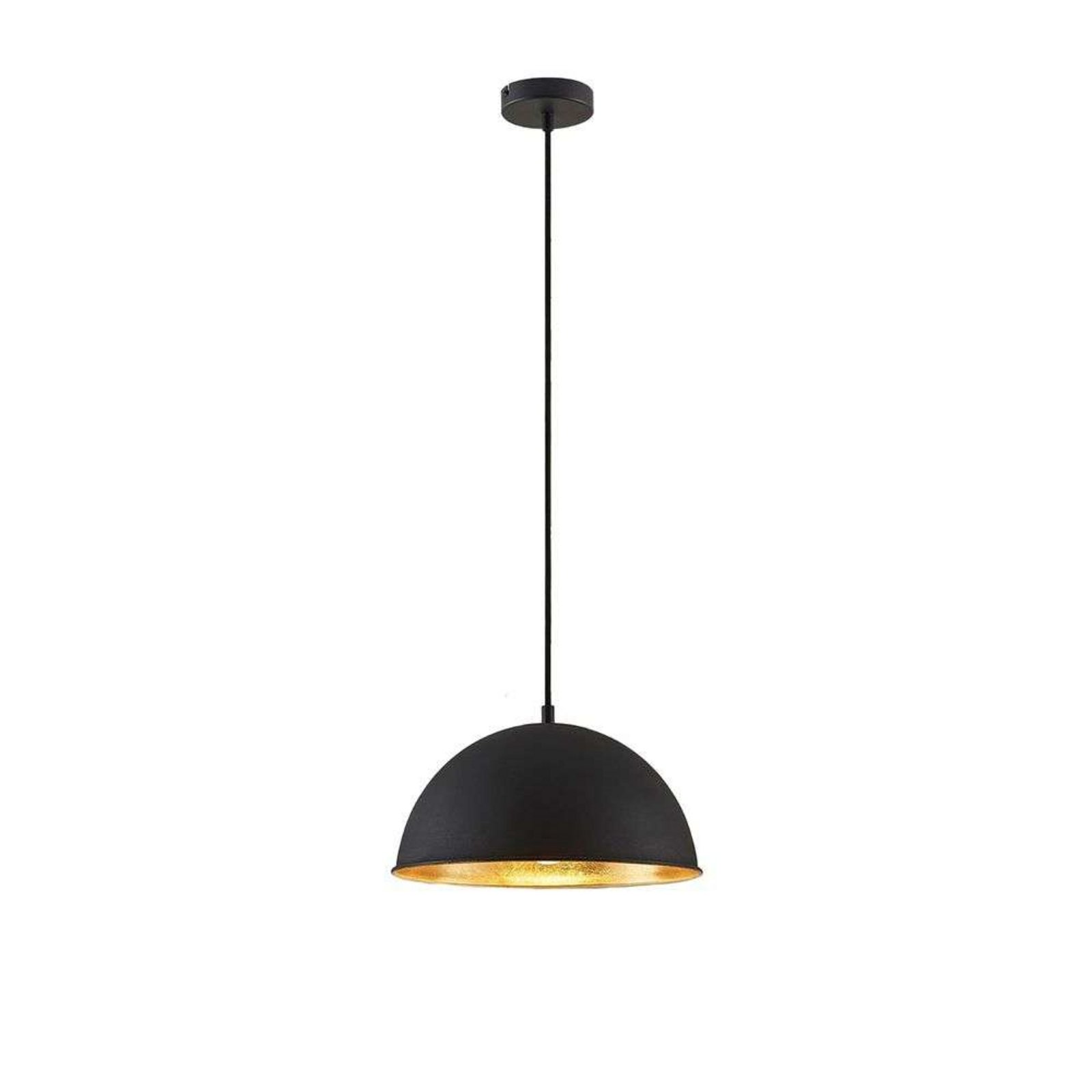 Leya Candeeiro Suspenso Black/Gold - Lindby