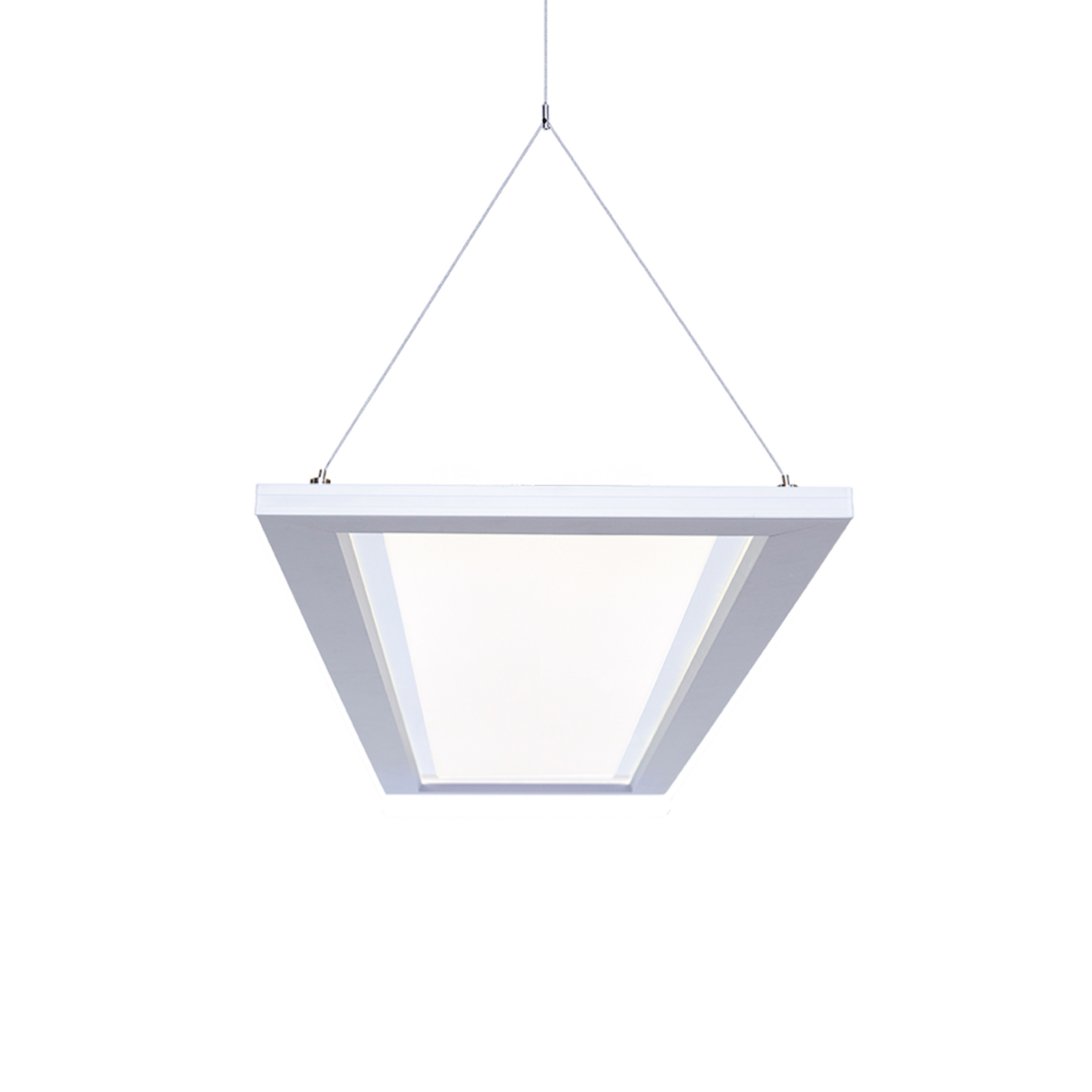 DOTLUX LED-Hängeleuchte OFFICE weiß 120 x 30 cm CCT 54 W dim