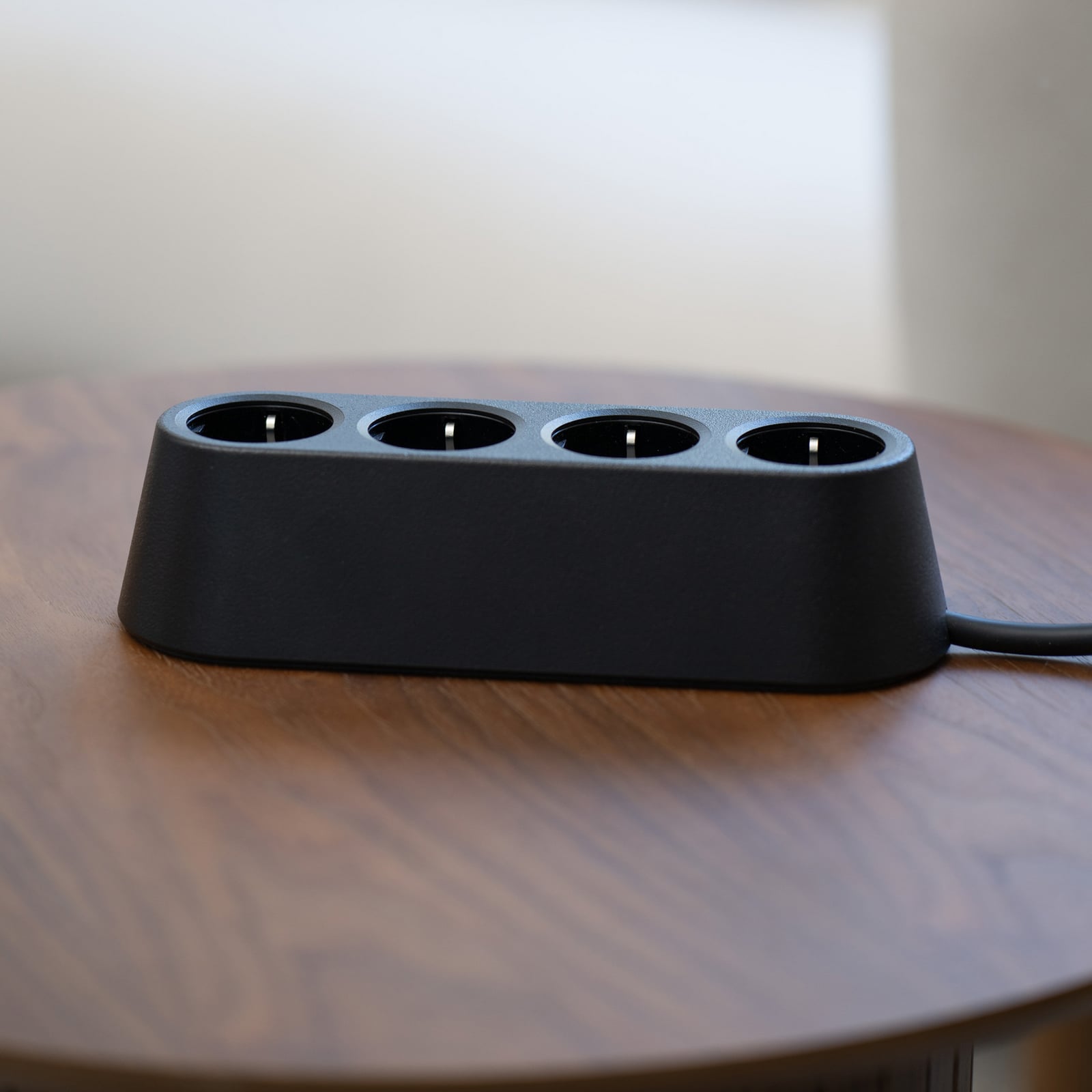 NOMAD BLOCK - Multiprise noire 3 prises de type F, USB - Forming Function