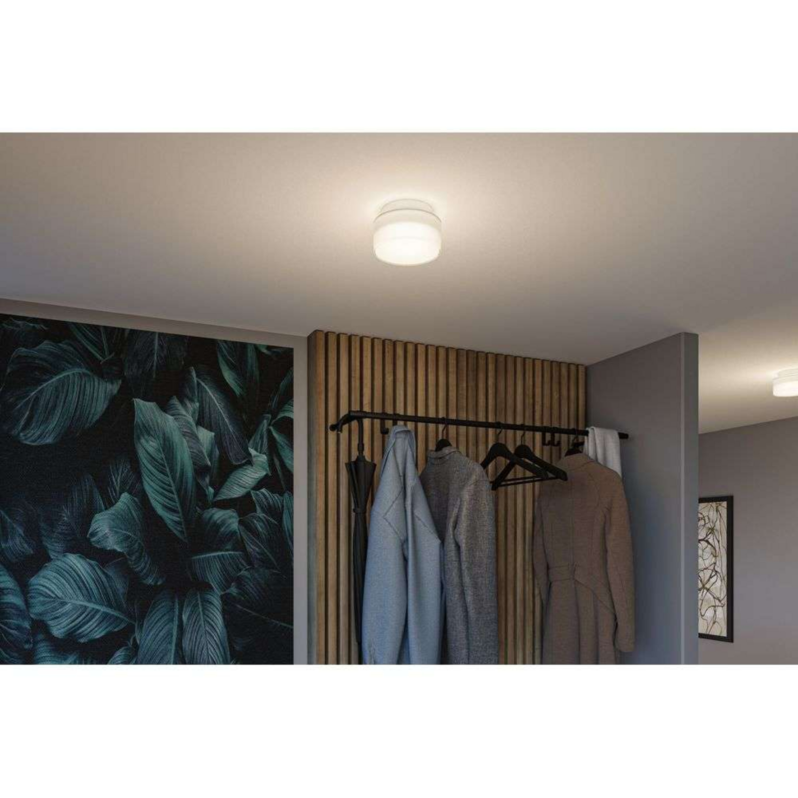 Maro LED Plafonieră IP44 Round Alb - Paulmann