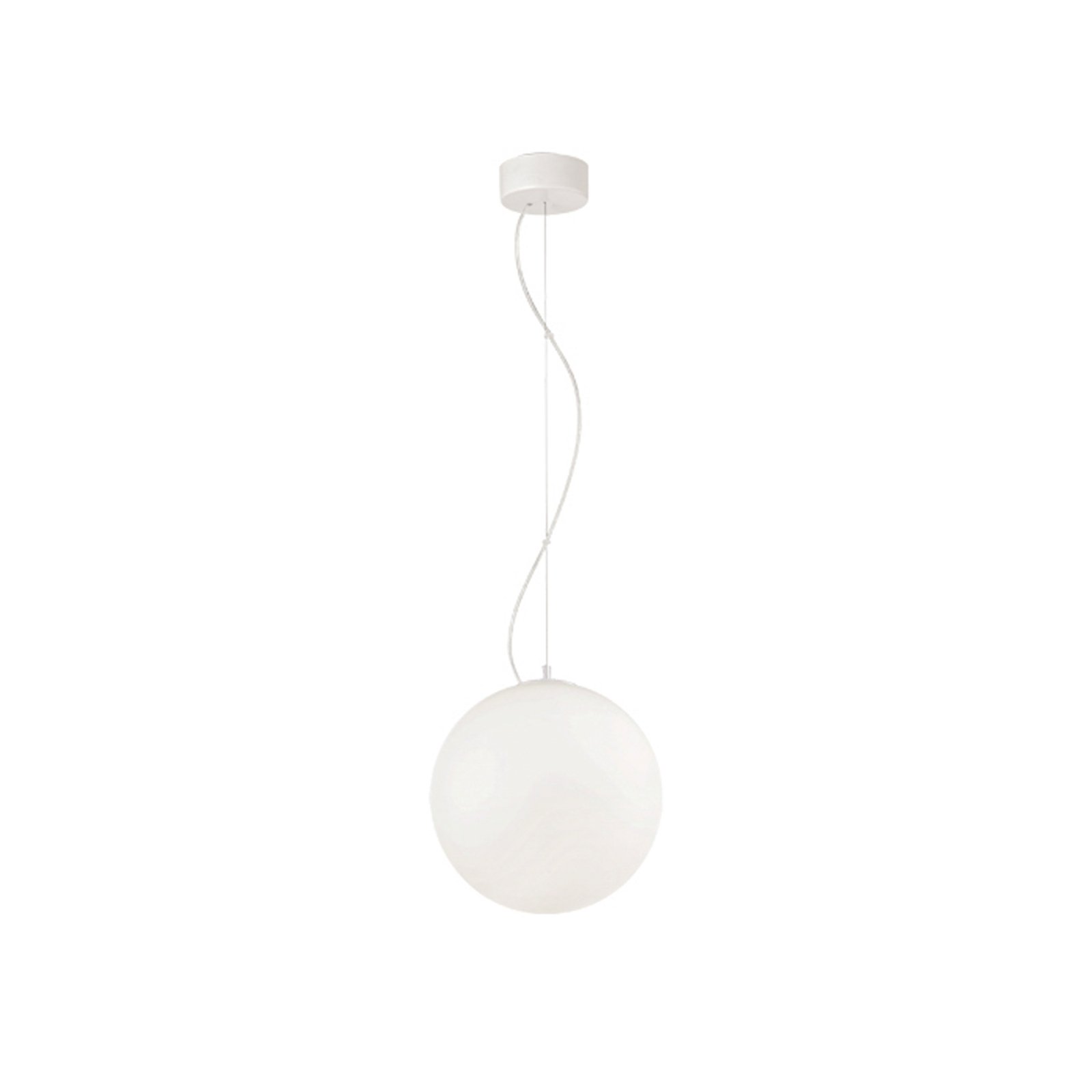 Ideal Lux Mapa hanglamp van glas Ø 30 cm