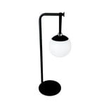 Odin LED-dekorlampa med batteri, svart/vit, IP44 – Dyberg Larsen