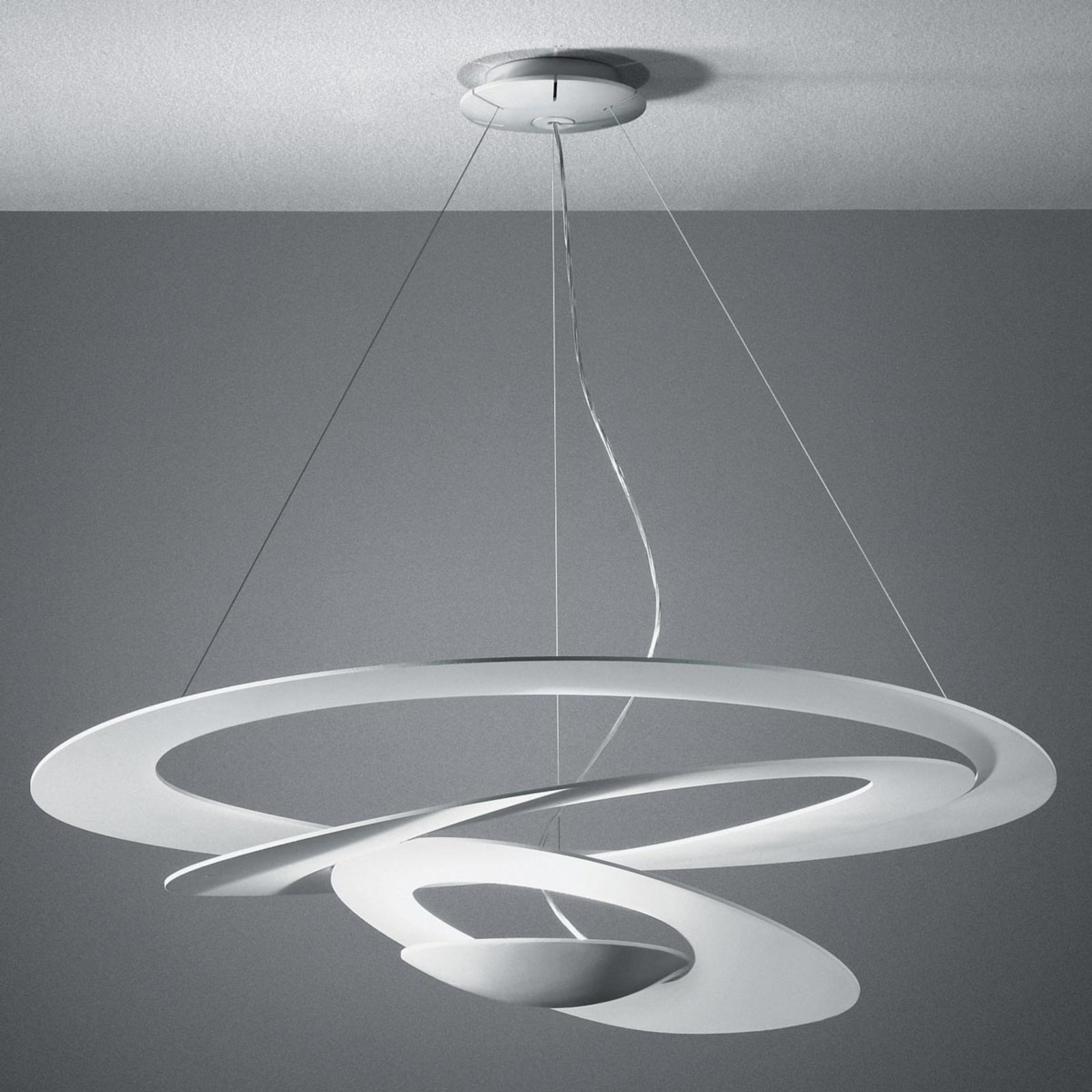 Artemide Pirce - weiße Designer-Hängeleuchte