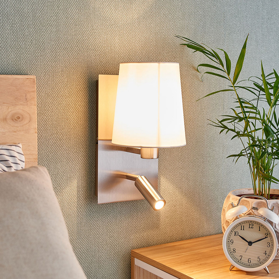 Lindby Aiden Vägglampa, grå från Lindby