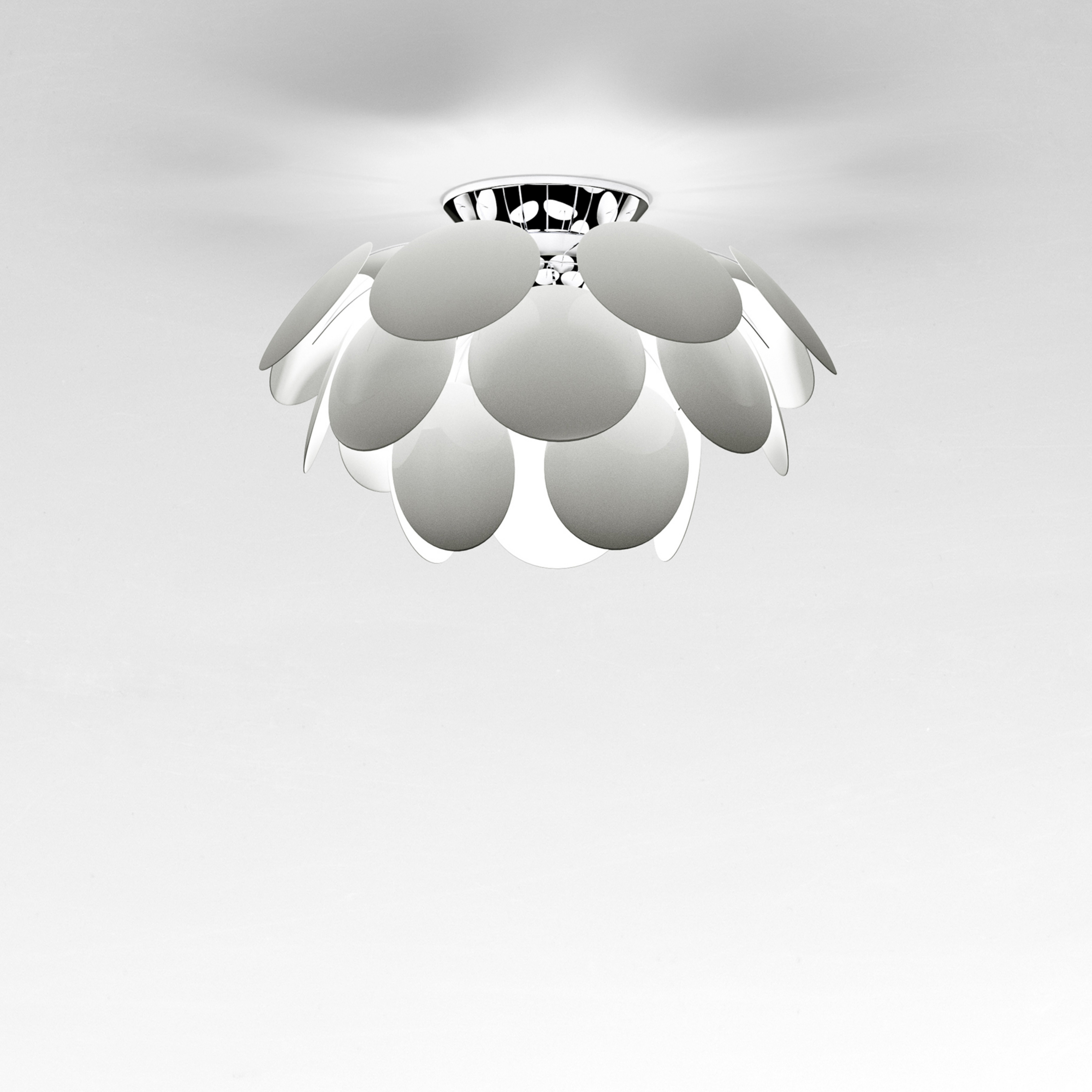 MARSET Discocó plafonnier Ø 53 cm blanc