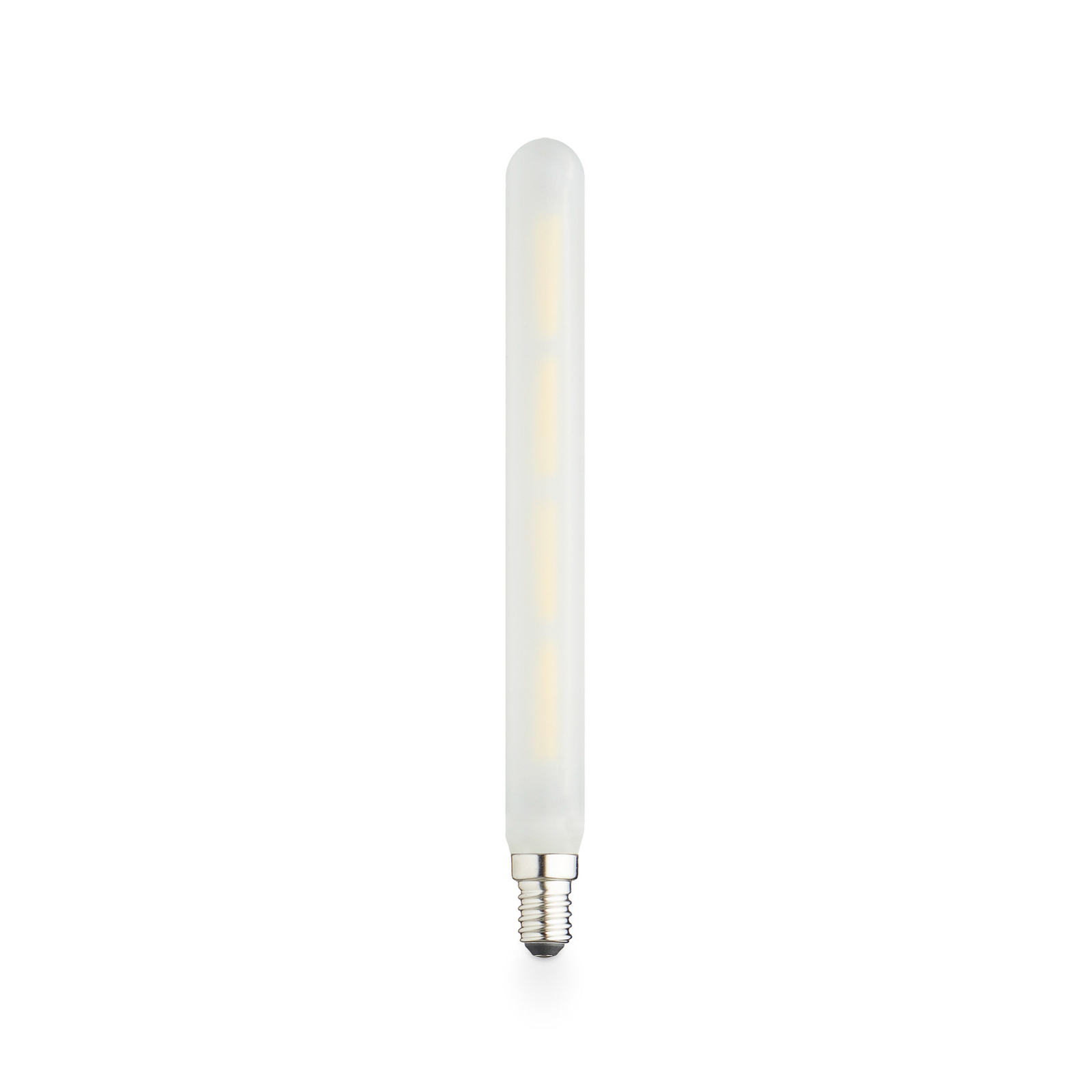 Lâmpada LED Tubo 210, mate E14 4,5 W 2.700 K regulável