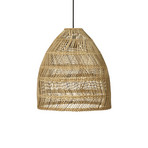 Candeeiro suspenso PR Home Maja, natural Ø 45cm