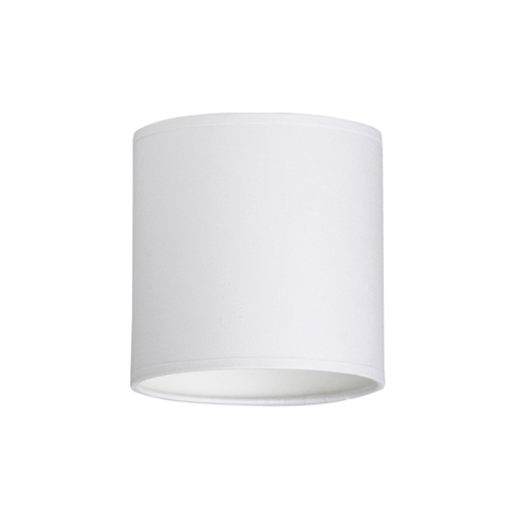 Lampenschirm Corralee Ø 20 cm Höhe 16 cm weiß