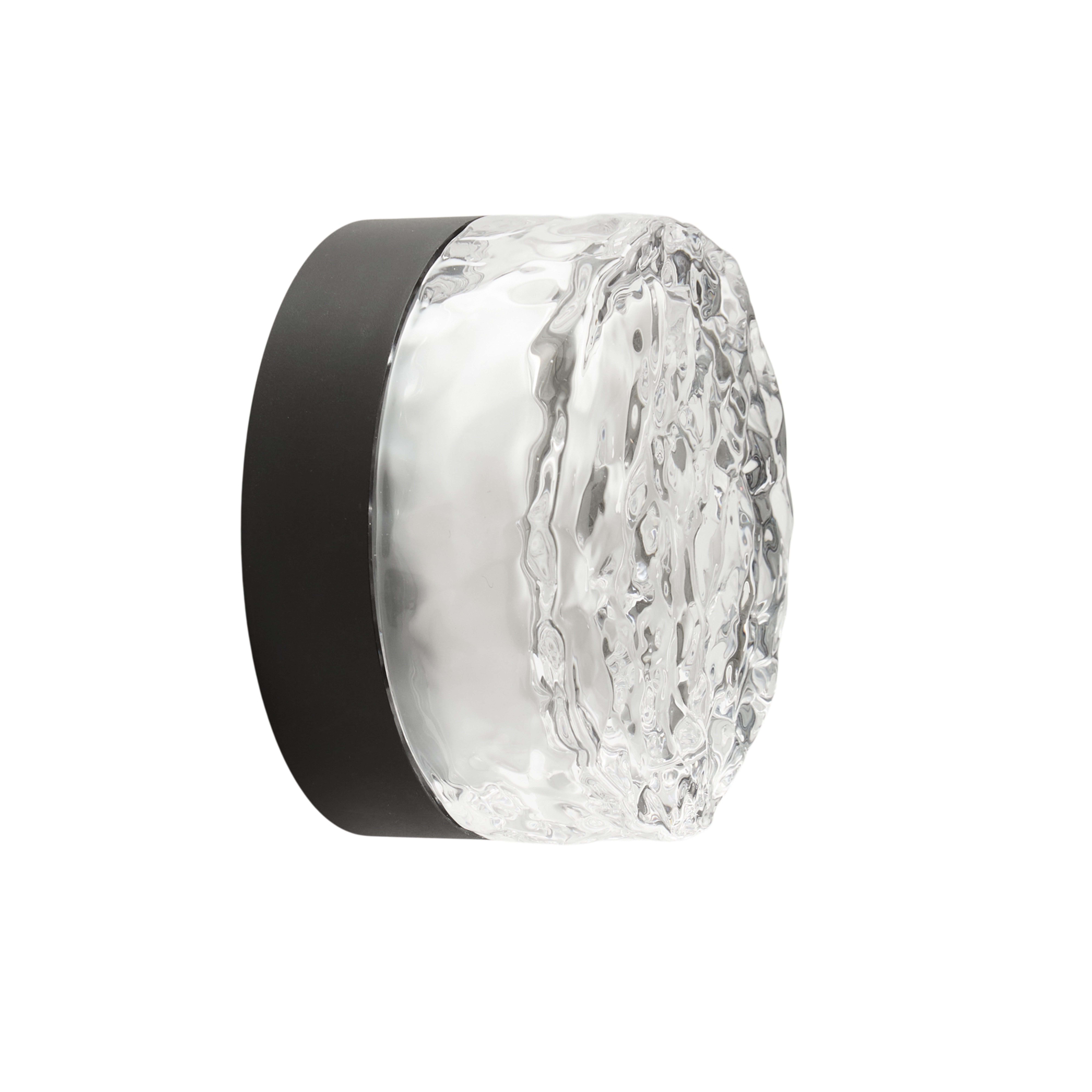 Otto Ice LED-kattovalaisin, kirkas, Ø13 cm, CCT, IP65 – LOOM DESIGN