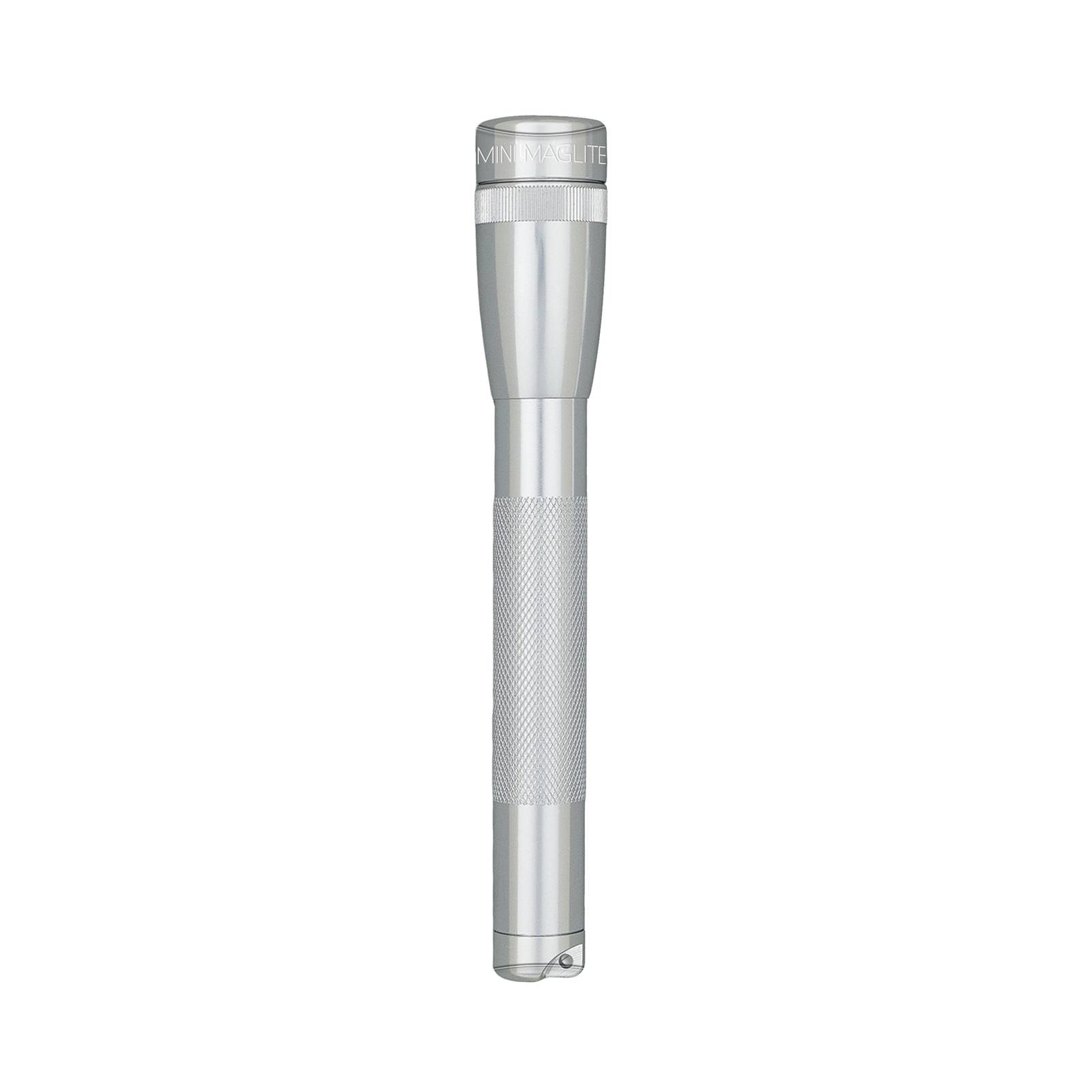 Levně Svítilna Maglite LED Mini, 2 články AA, pouzdro, stříbrná