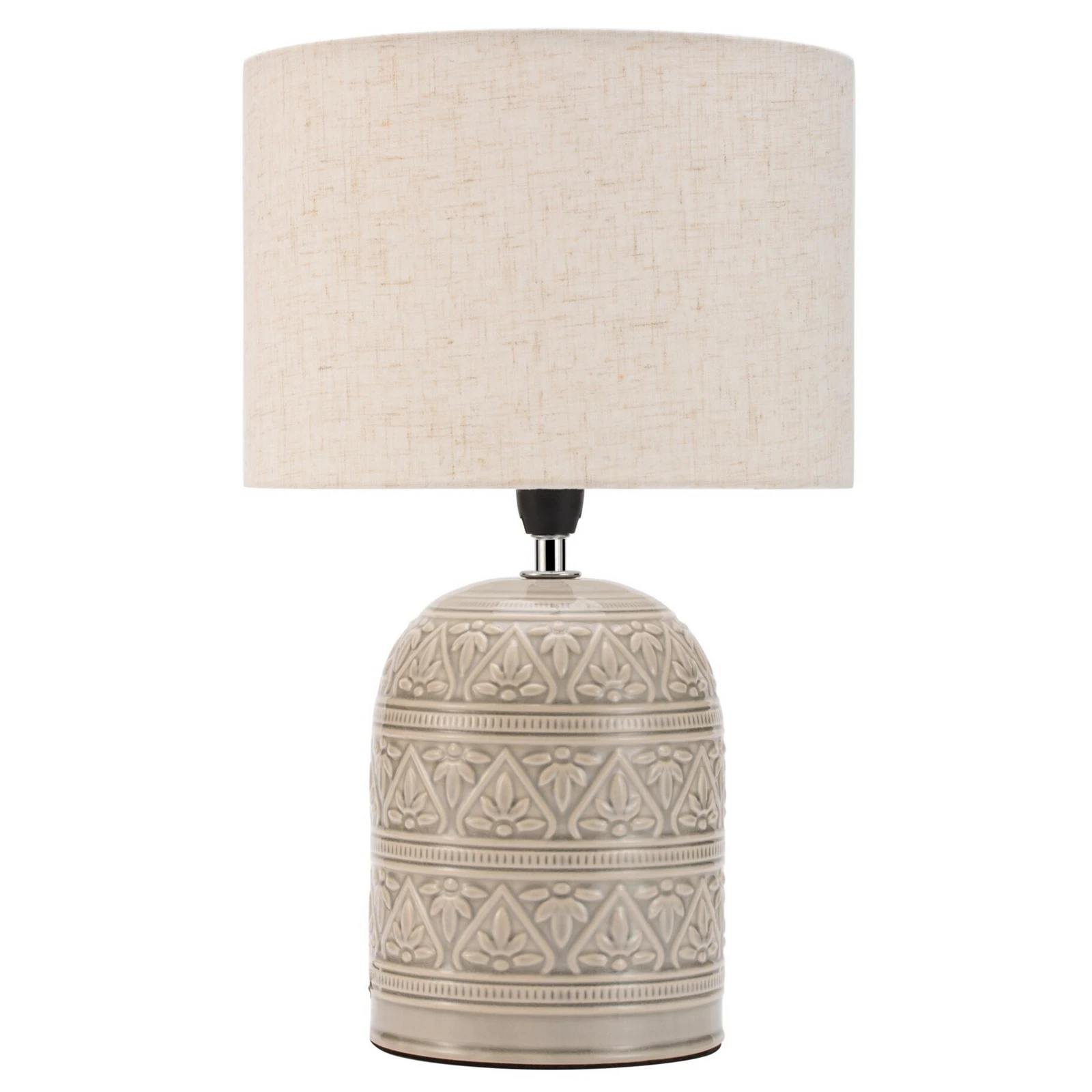 Pauleen Tender Pearl stolná lampa tienidlo textil