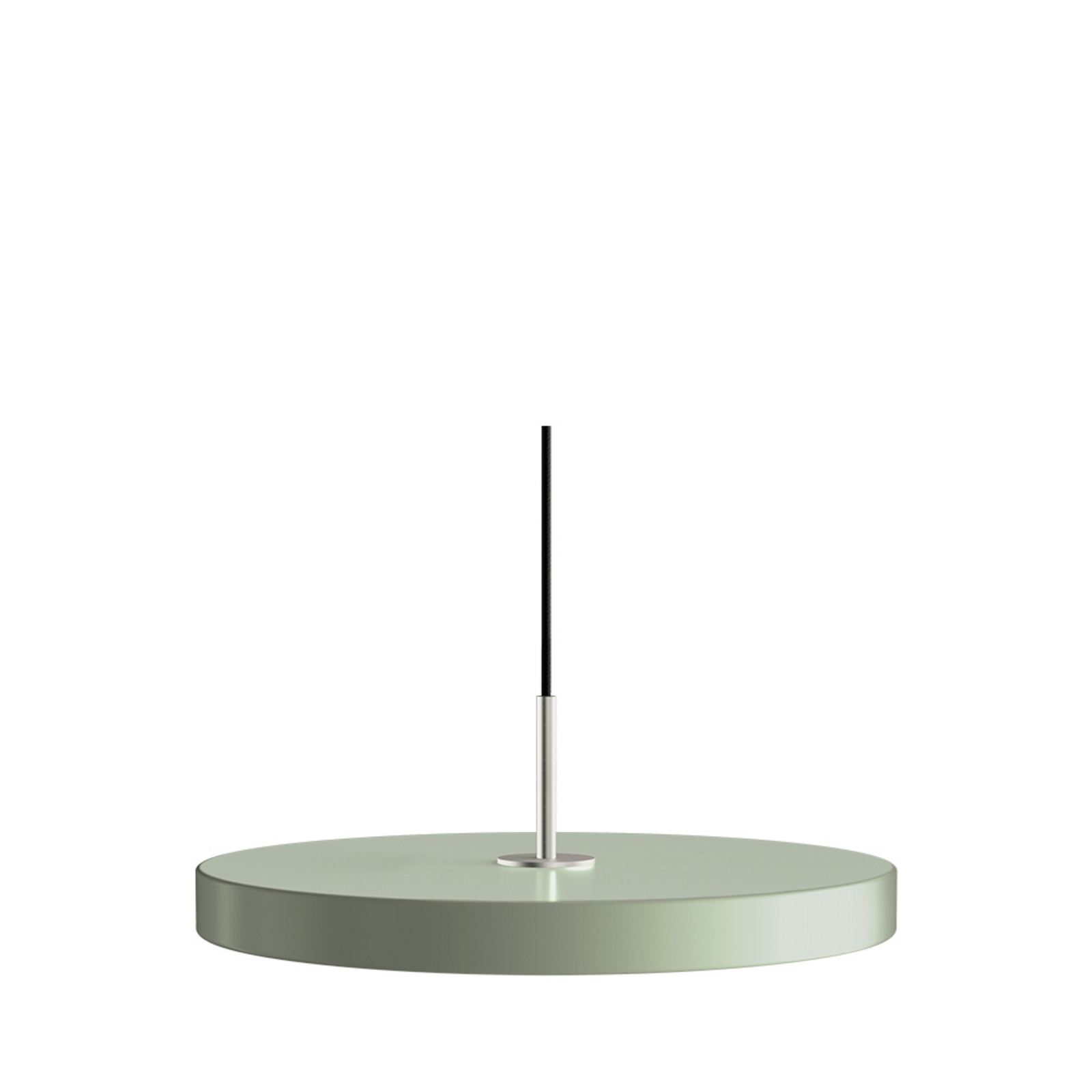 Asteria Plus Pendant Medium Nuance Oliven/Steel Top - UMAGE