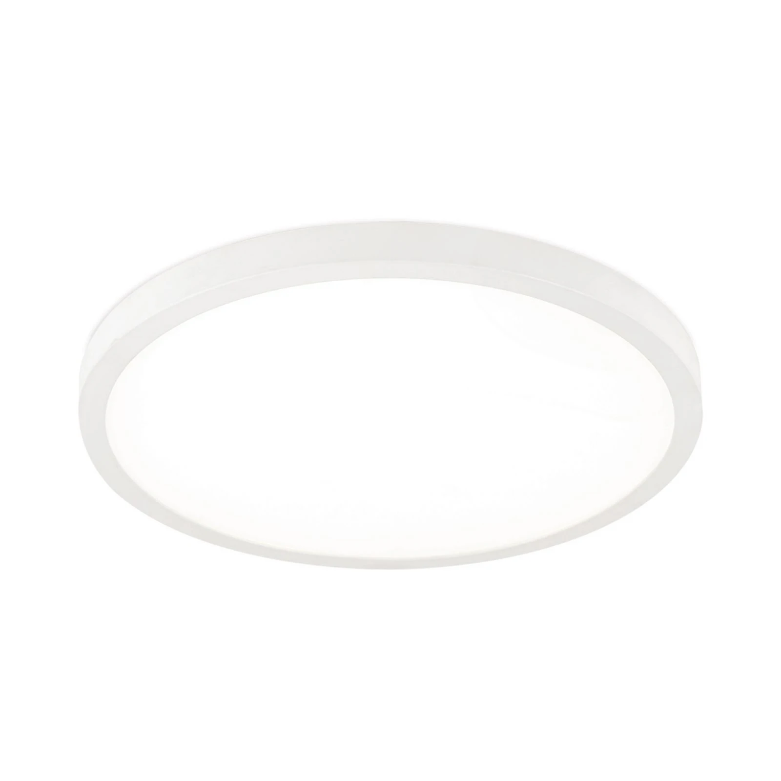 LED stropna svjetiljka Disc, bijela Ø 40 cm, CCT, metal/plastika