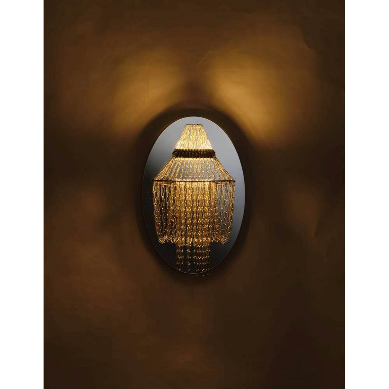 Lamp C Wandlamp Black/Stainless Steel - DCW