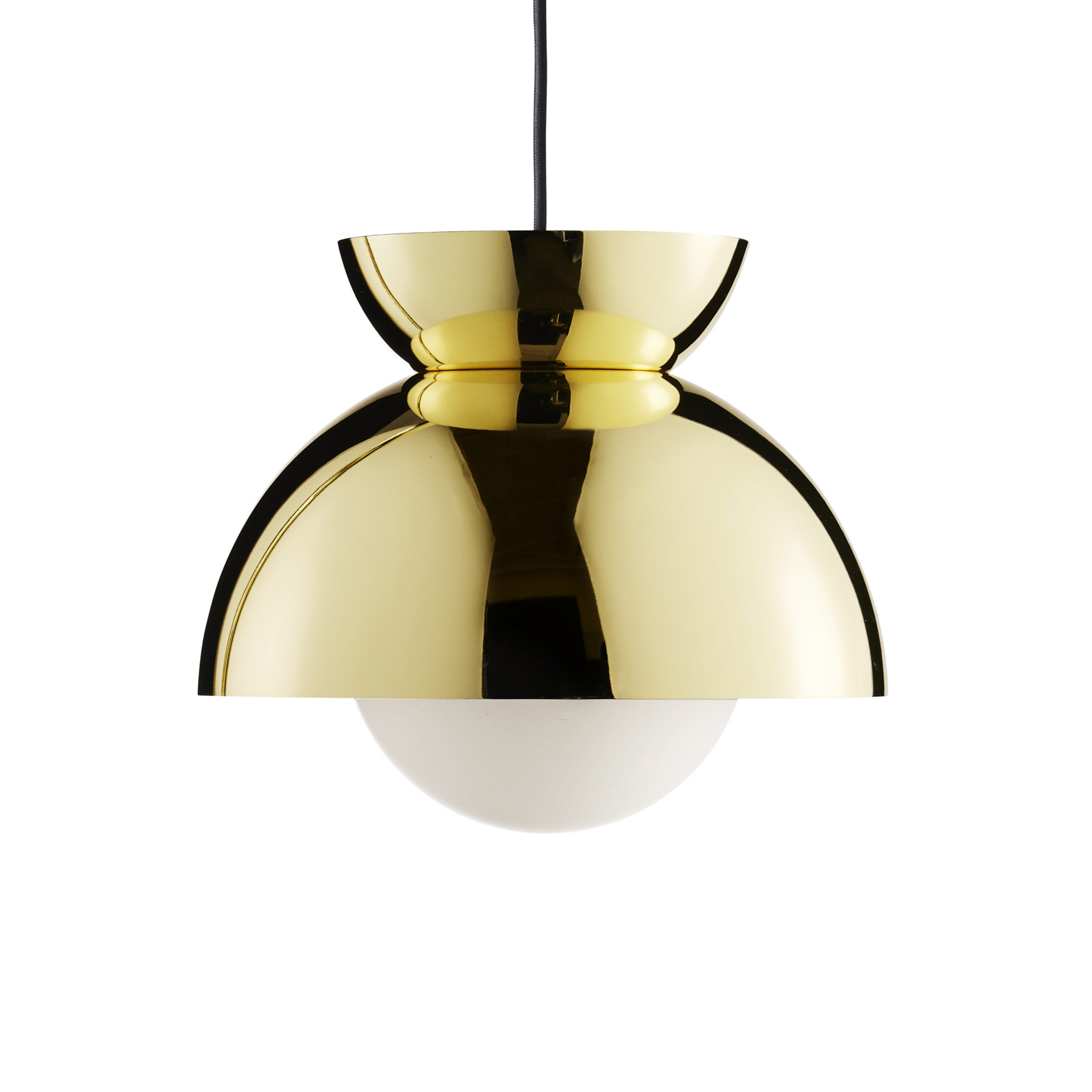 Butterfly Pendant Ø29 Brass - Frandsen