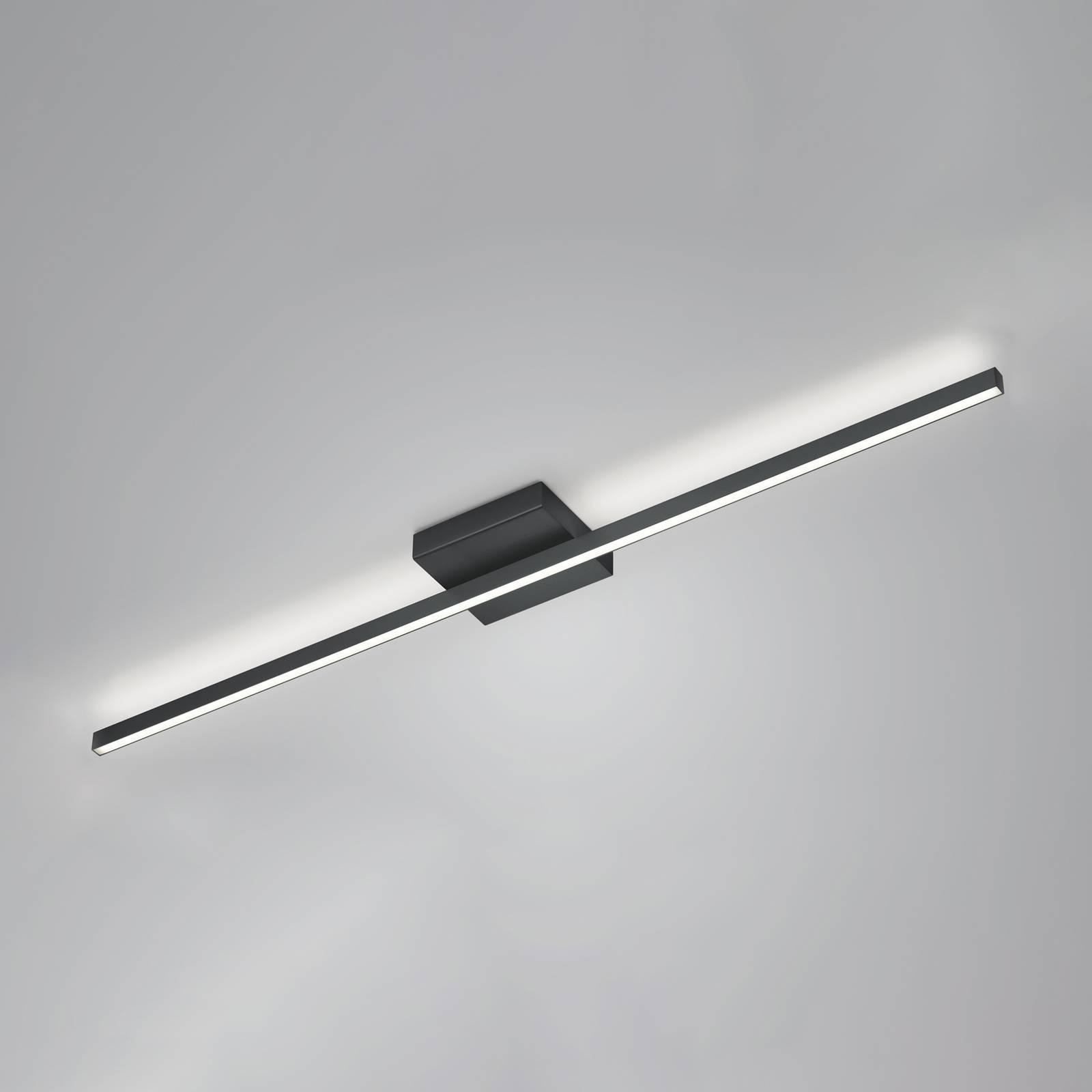 E-shop Stropné LED svetlo Nuri up/down 1-plameňové čierna