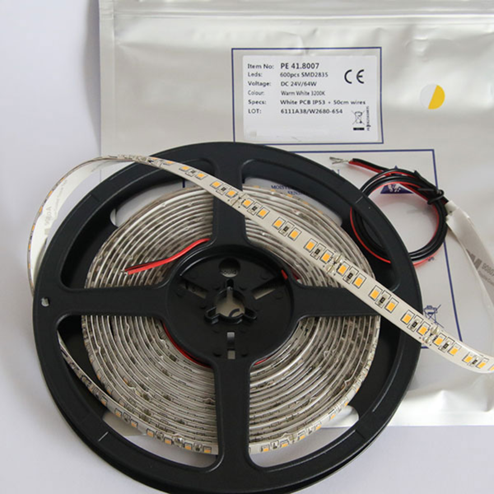 LED-nauha Mono 600 IP54 65W lämmin valkoinen 3200K
