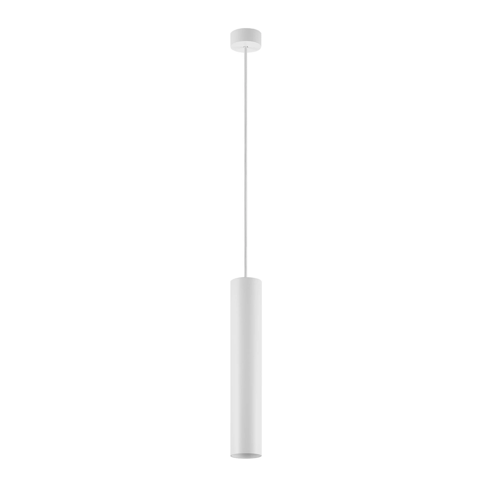 Suspension CAN, blanc, hauteur 35 cm, Ø 6 cm, métal, GU10