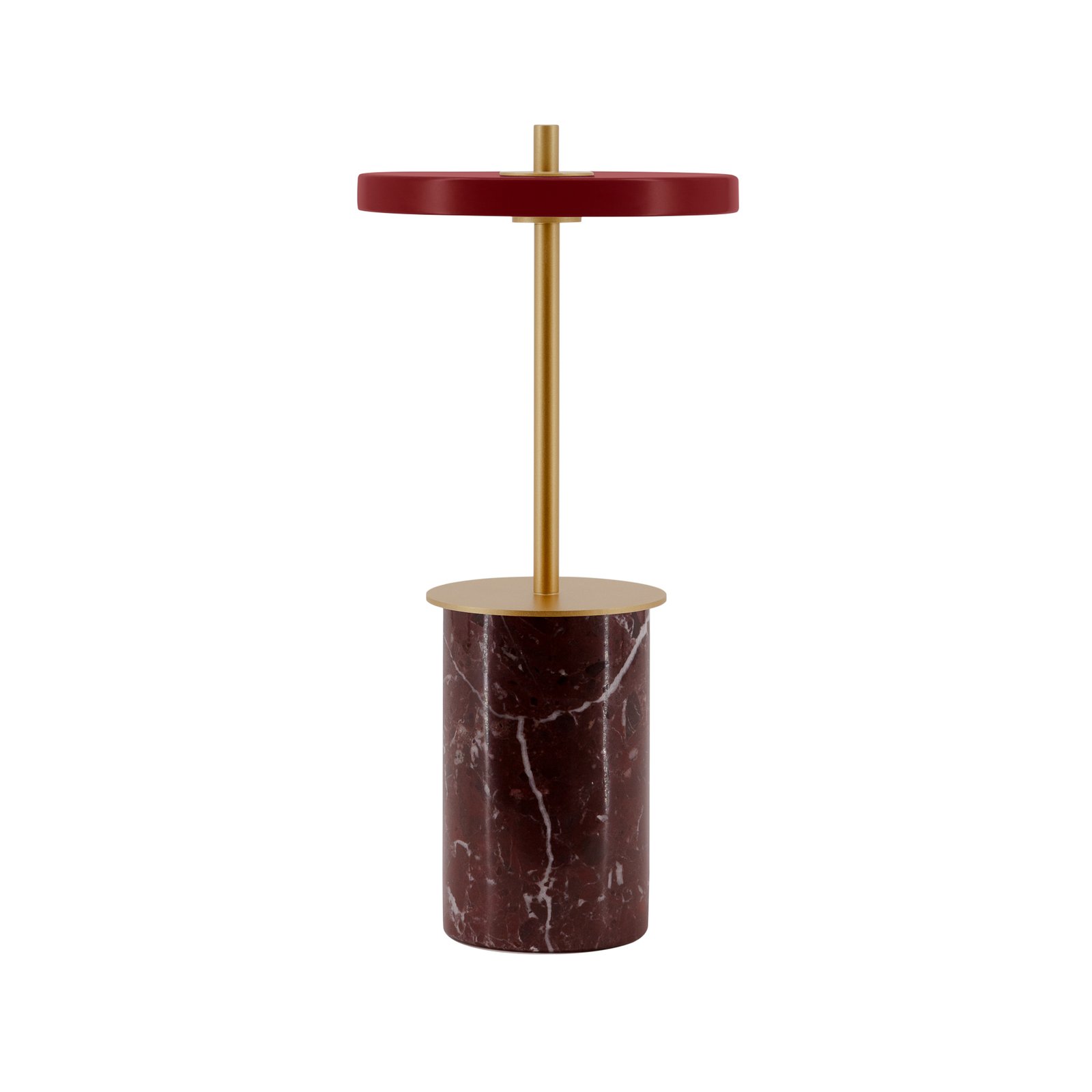 Asteria Move Portable Lámpara de Sobremesa Mini Red Marble - UMAGE