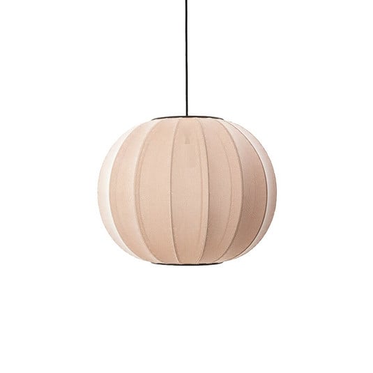 Knit-Wit 45 Round Pendelleuchte Sand Stone - Made By Hand