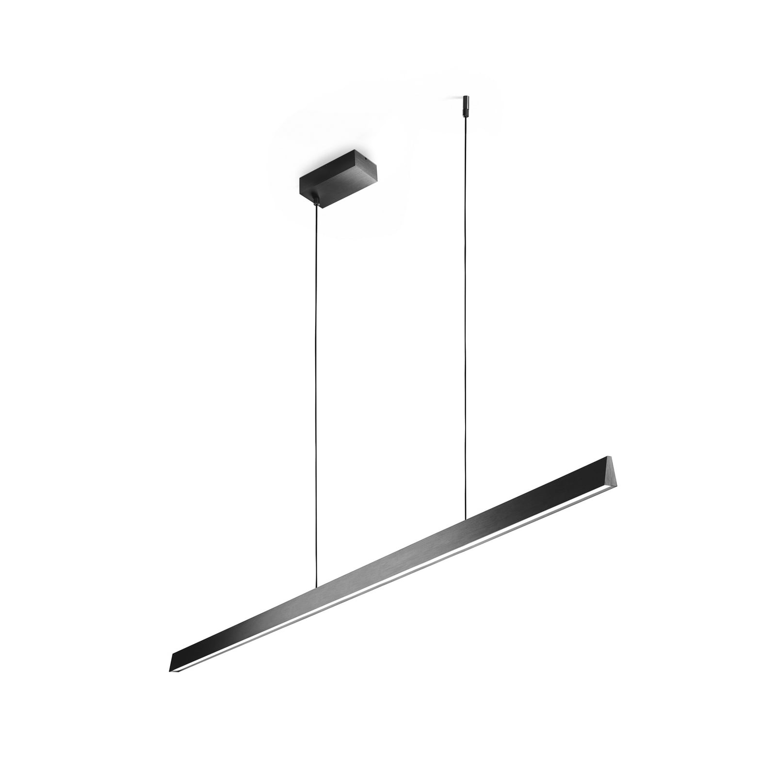 Edge Linear S1500 LED-Hängelampe, schwarz, CCT - Light-Point