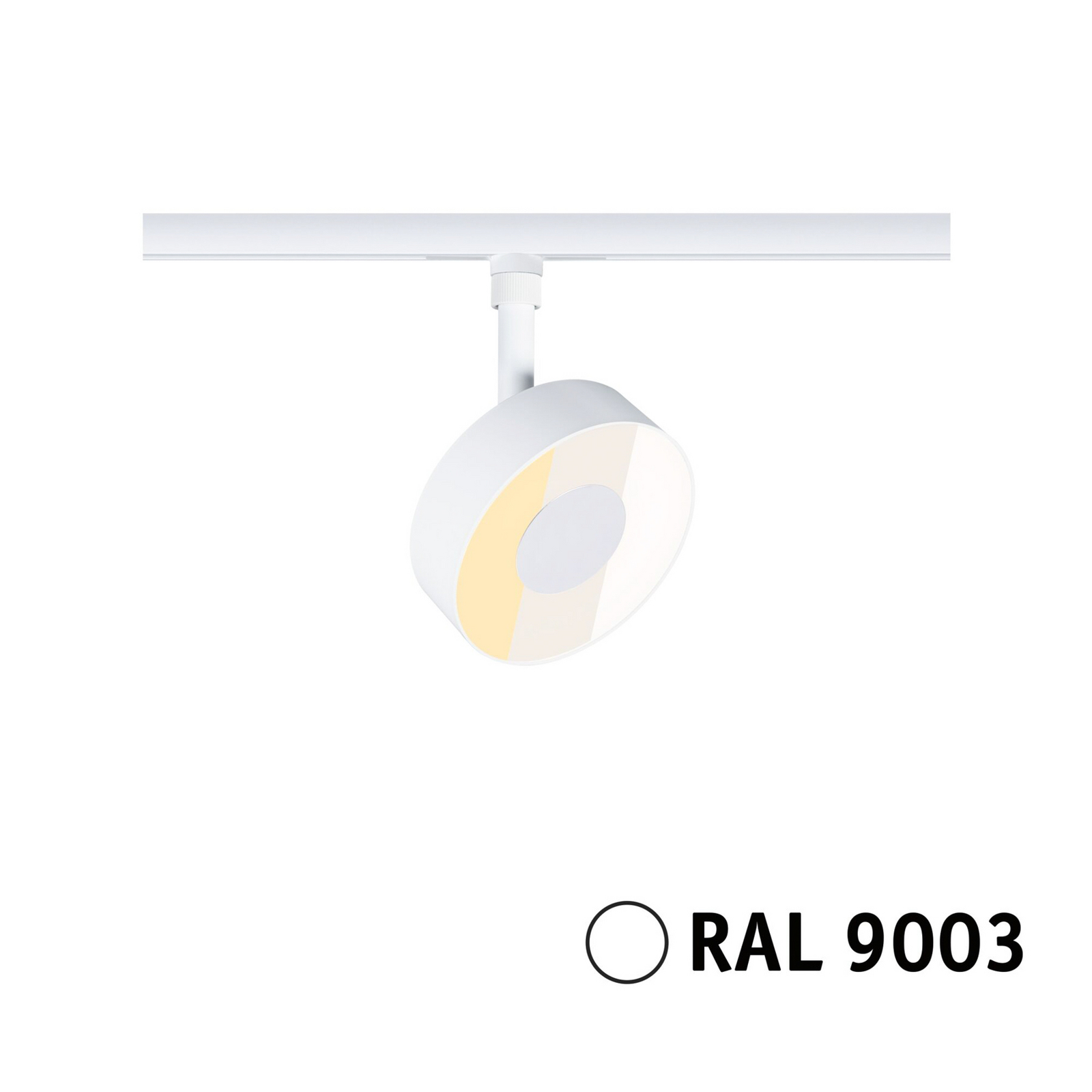 Paulmann URail LED spot krug, mat bijela, 3-stepeno prigušivanje, CCT Paulmann URail LED spot krug, mat bijela, 3-stepeno prigušivanje, CCT