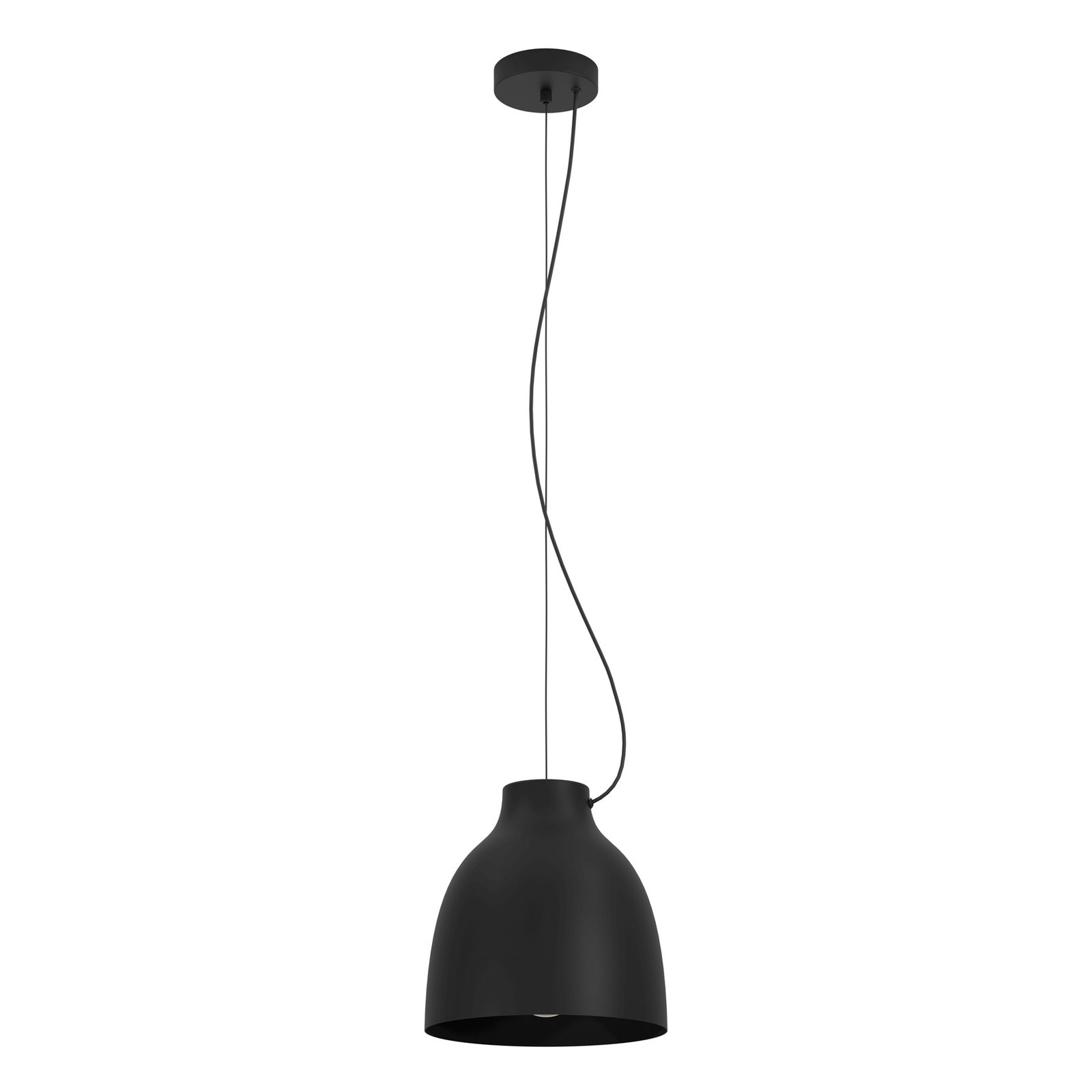 EGLO Camasca suspension, à une lampe, noire