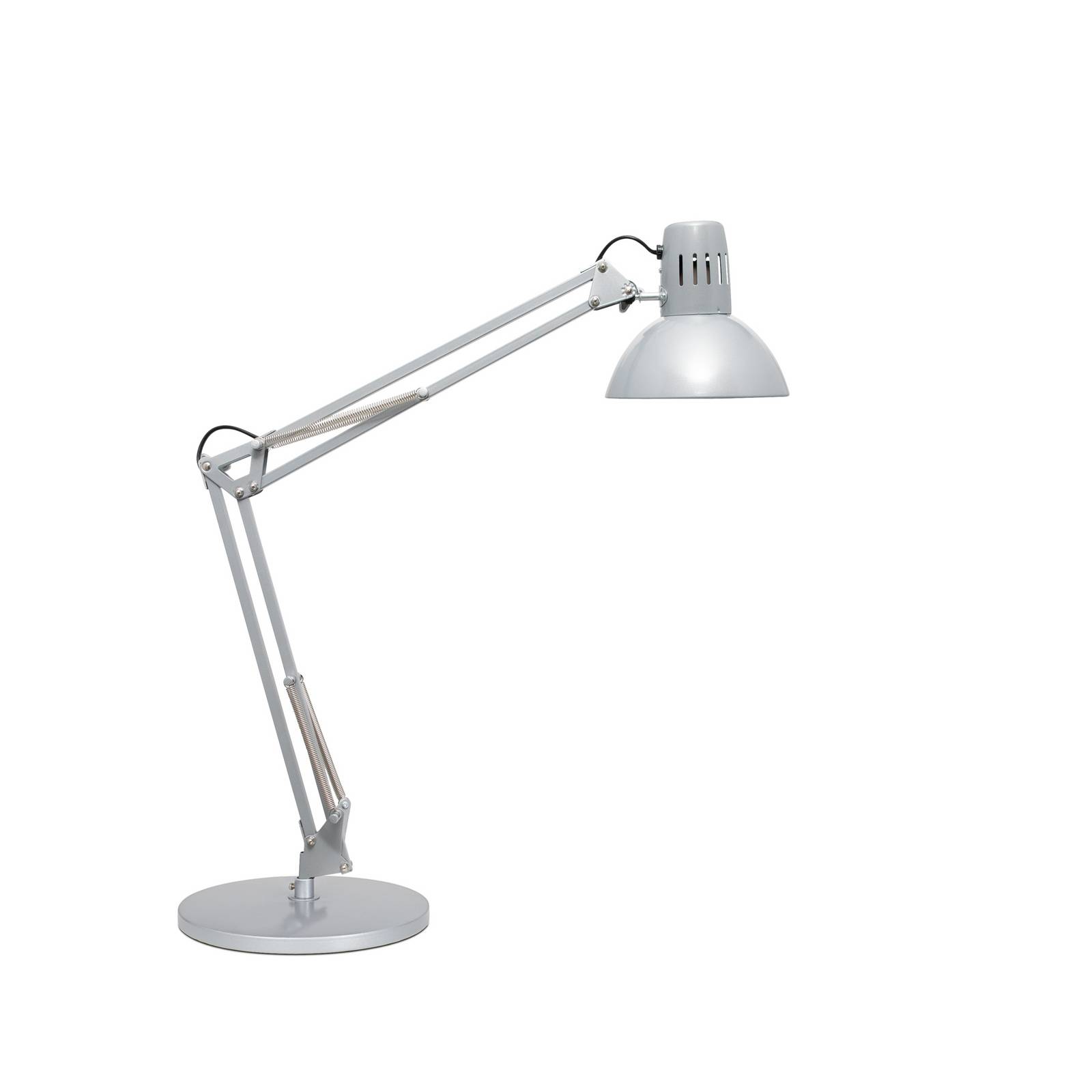 LED-Schreibtischleuchte MAULstudy, silberfarben, 49 cm, E27 günstig online kaufen
