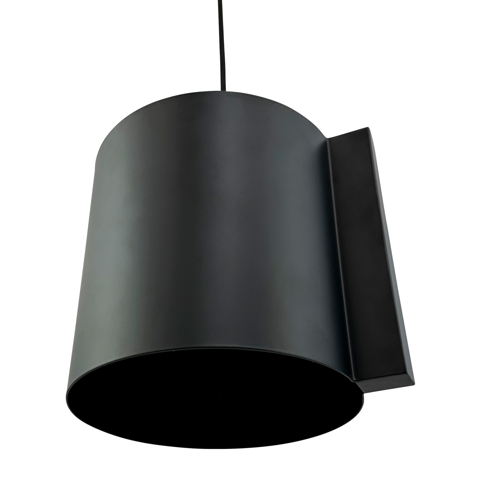 Dyberg Larsen Wum závěsná lampa Ø 23 cm černá matná