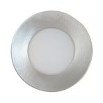 Candeeiro de embutir LED Holstein IP65, 116° rígido, aço