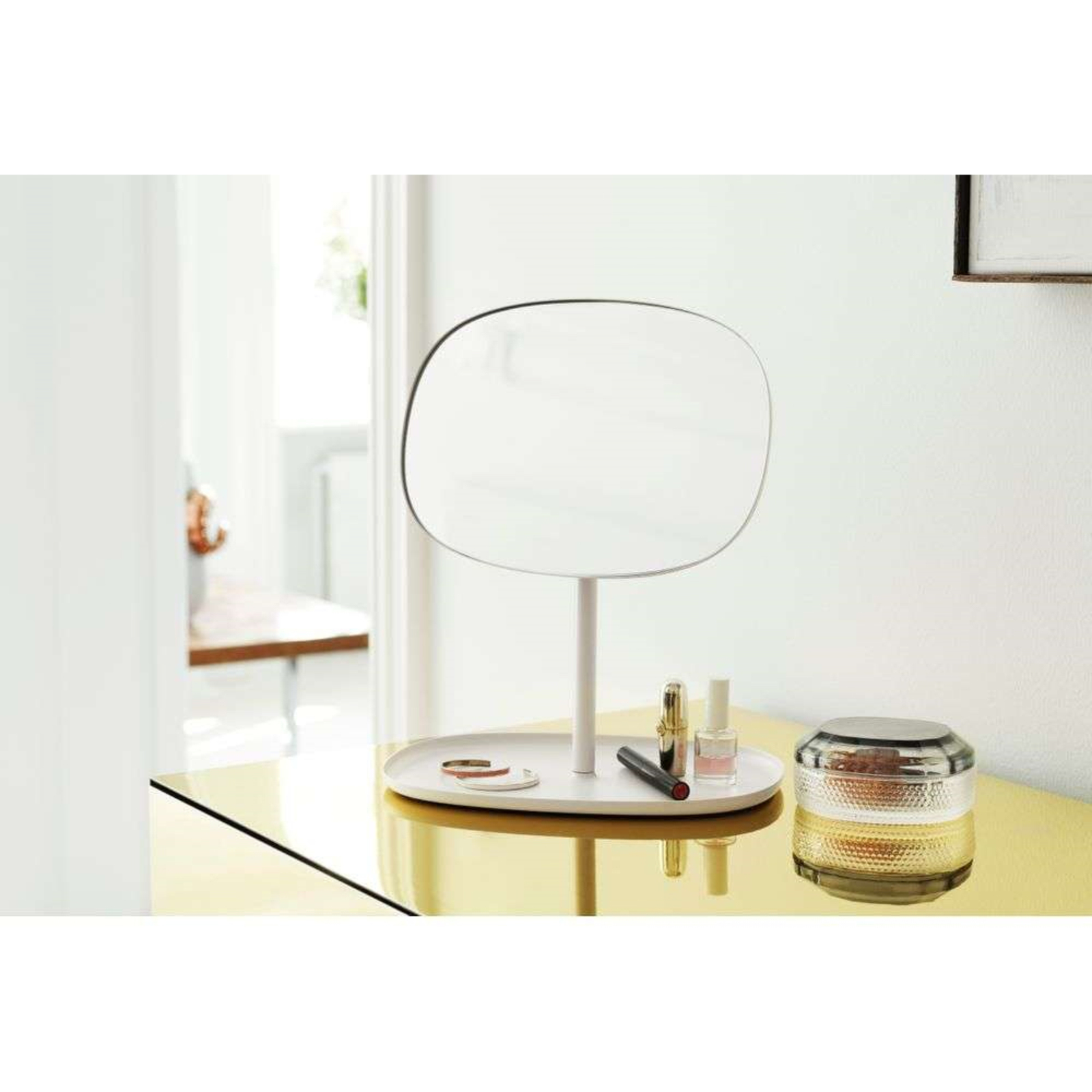 Flip Mirror White - Normann Copenhagen