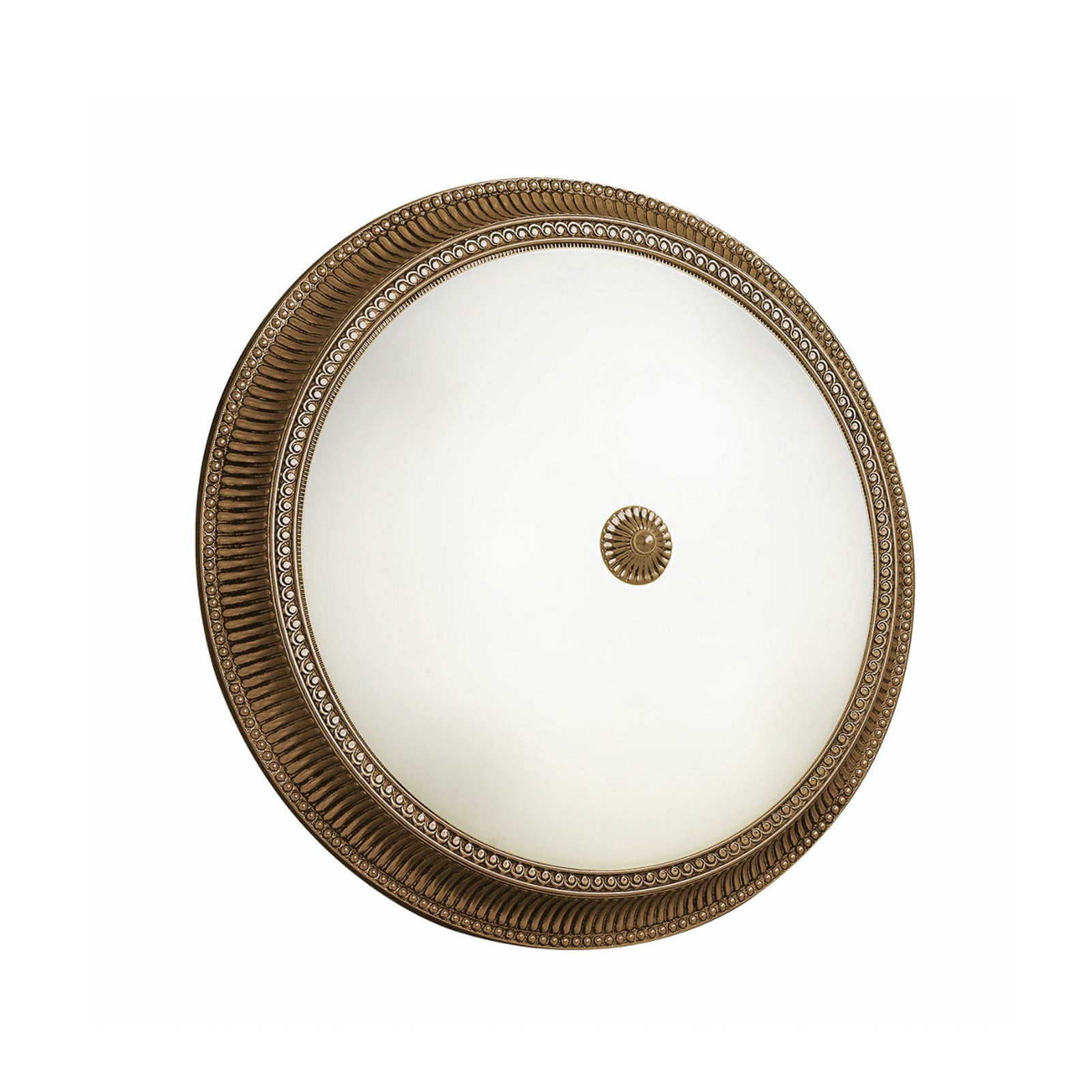 Kolarz Milord plafonieră Ø 50 cm culoare alamă antică - Camera de zi / sufragerie - Antichitate - Metal