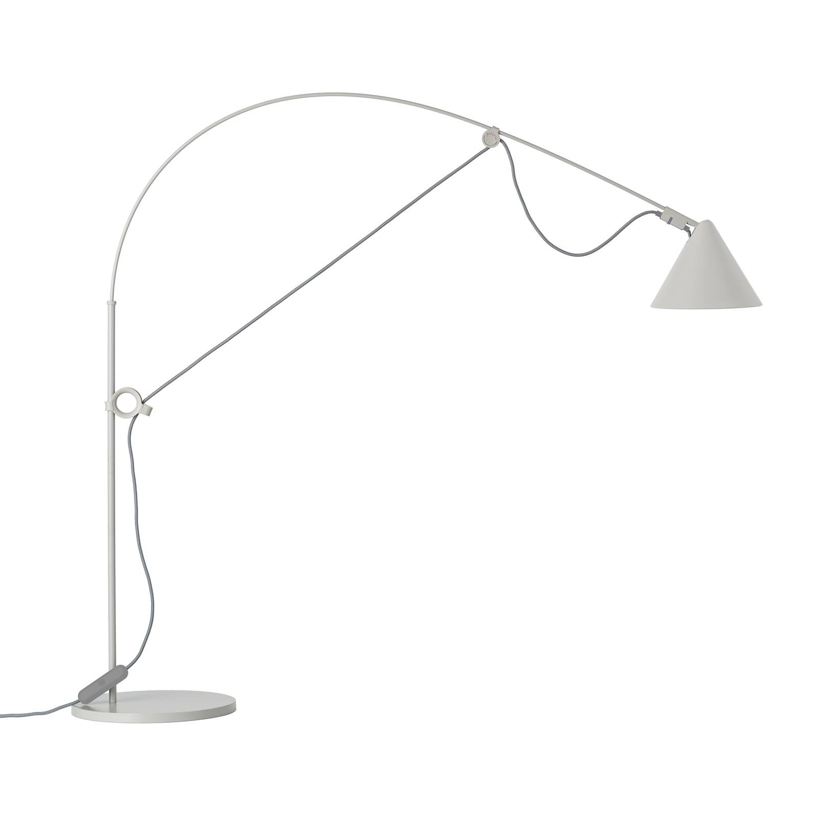 Image of midgard AYNO S lampe de table grise/grise 2 700 K 4262364810305