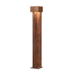 LED-Wegeleuchte Tall für Fundament 108/900, Corten