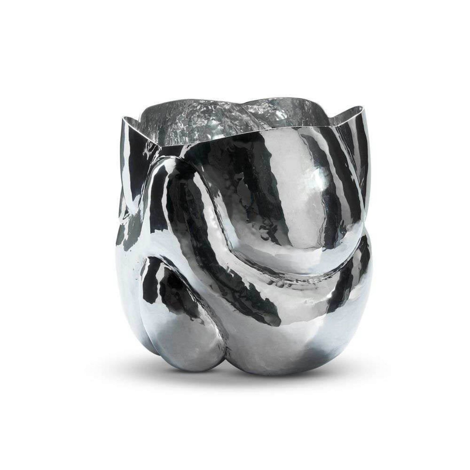 Cloud Vessel Pflanzentopf Short Silver - Tom Dixon