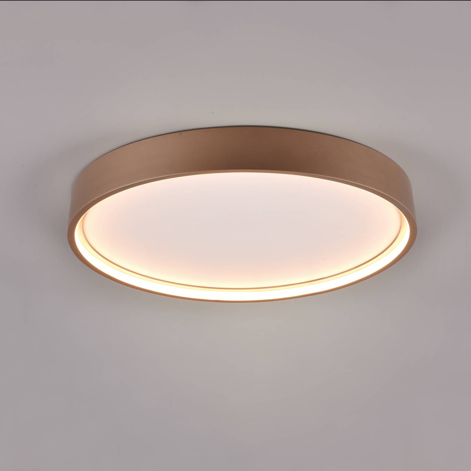 Trio Lighting Plafonnier LED Doha CCT couleur café