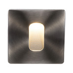 Telke LED Square Aplice Perete Încastrată de Exterior Steel - Lucande
