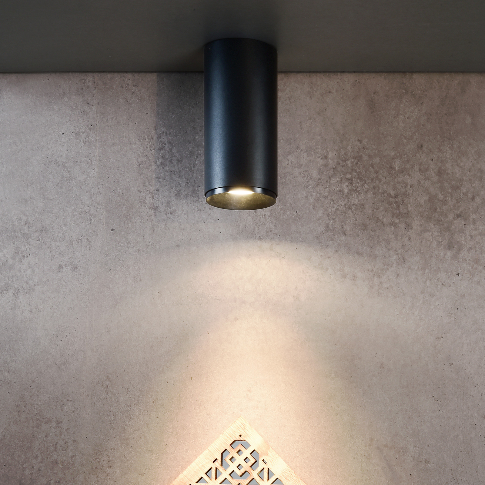 LED-downlight Lucea 30 W zwart